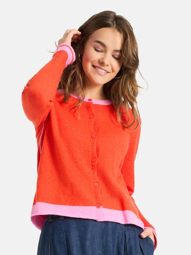 Cardigan "CeydaL" mit Baumwolle