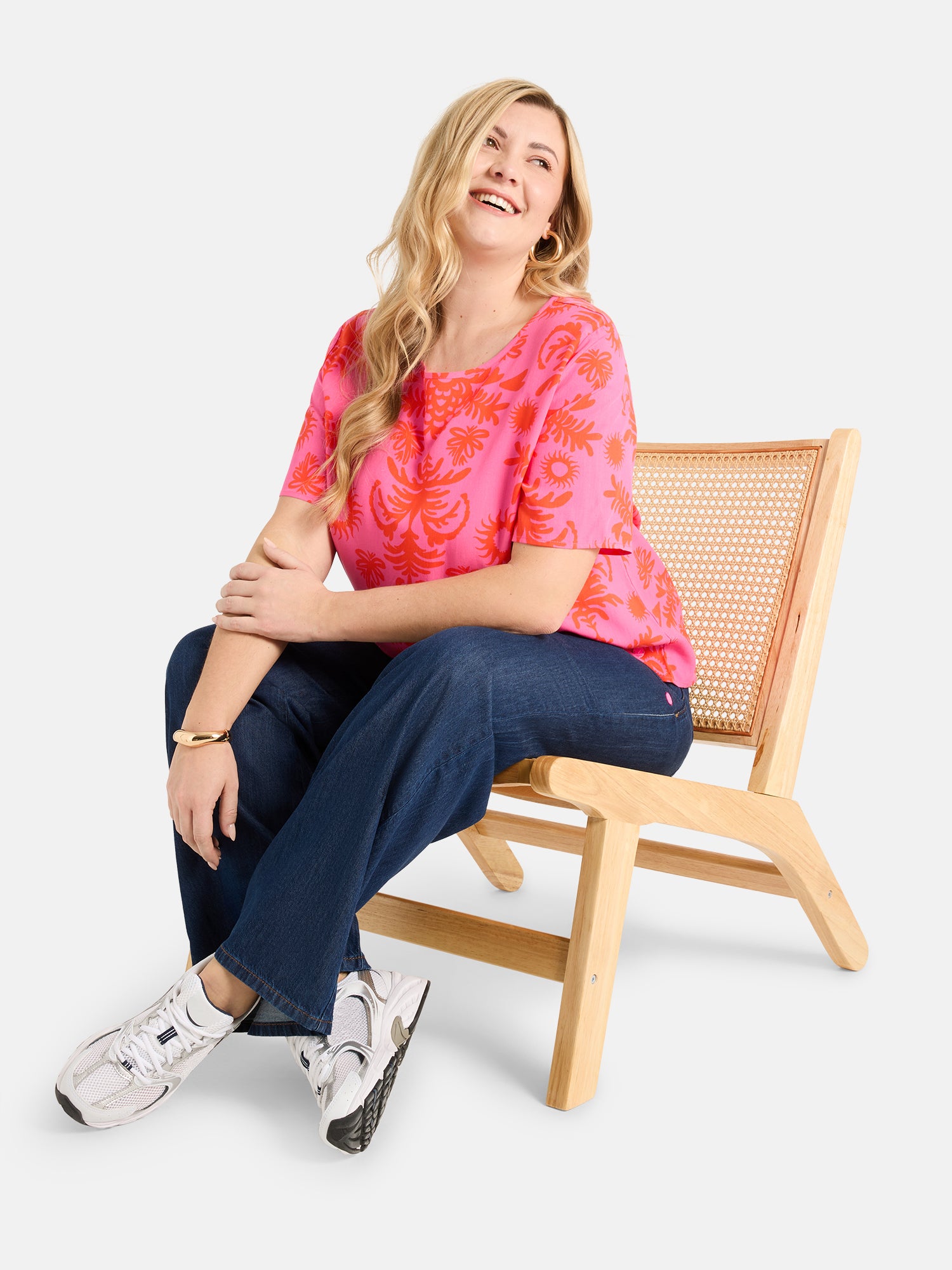 Bluse "ReneeL" aus Viskose
