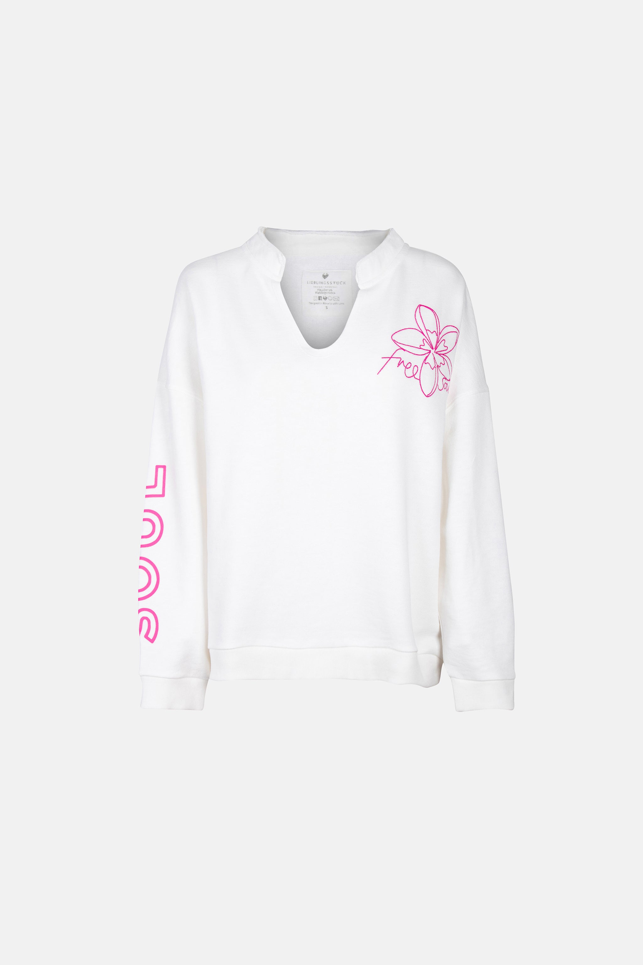 Sweatshirt "CelinL" aus Baumwolle