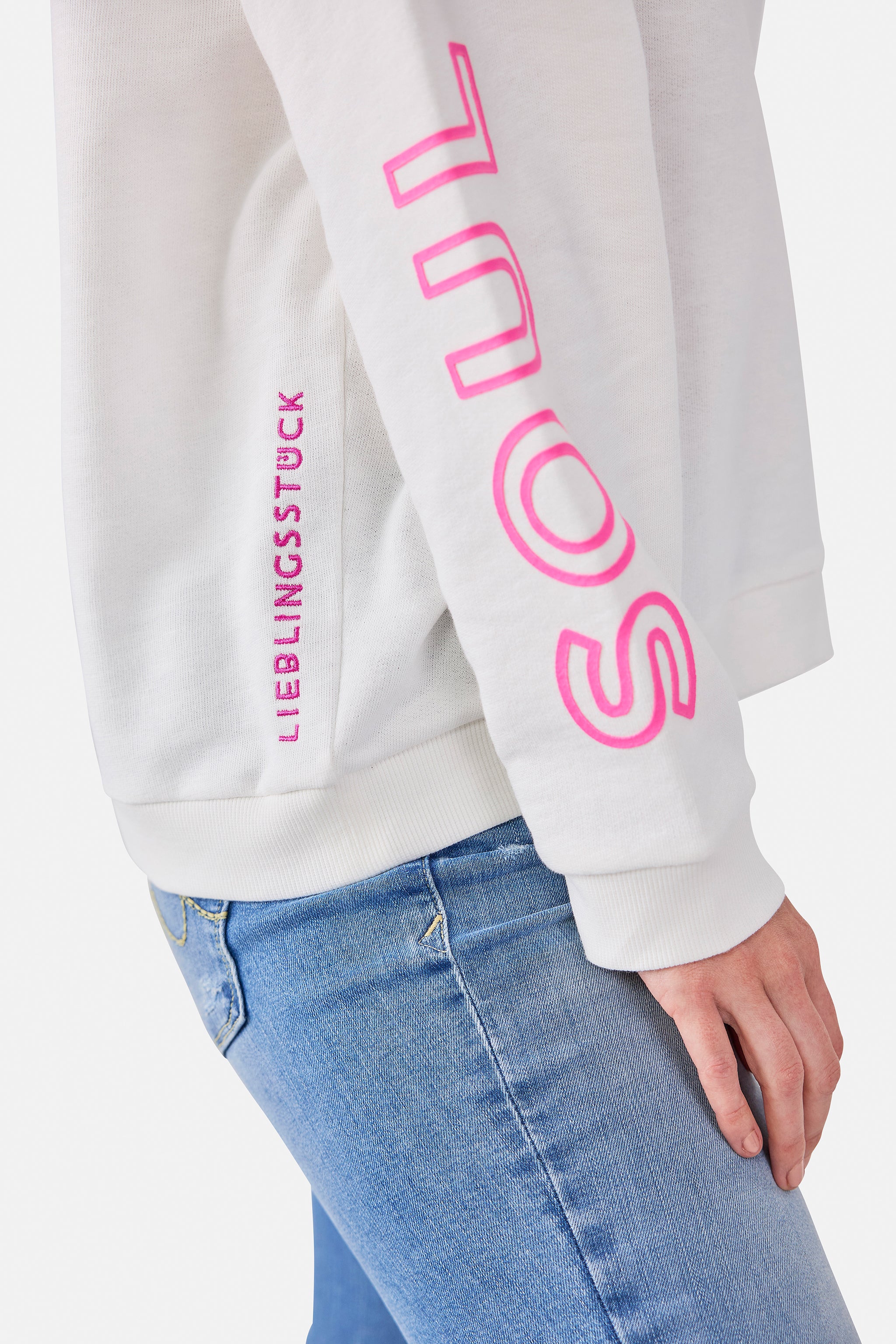Sweatshirt "CelinL" aus Baumwolle