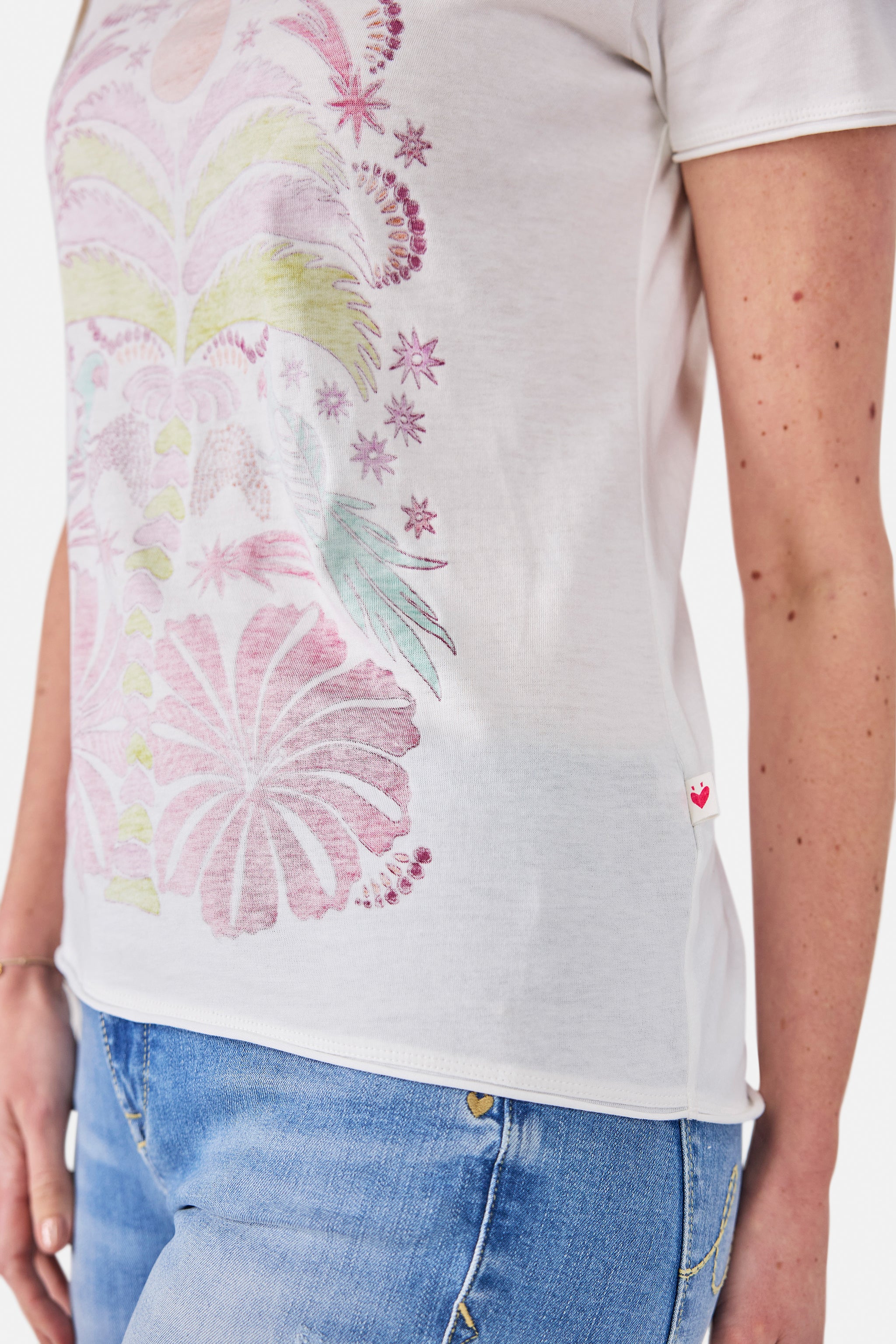 T-Shirt "CiaL" aus Baumwolle