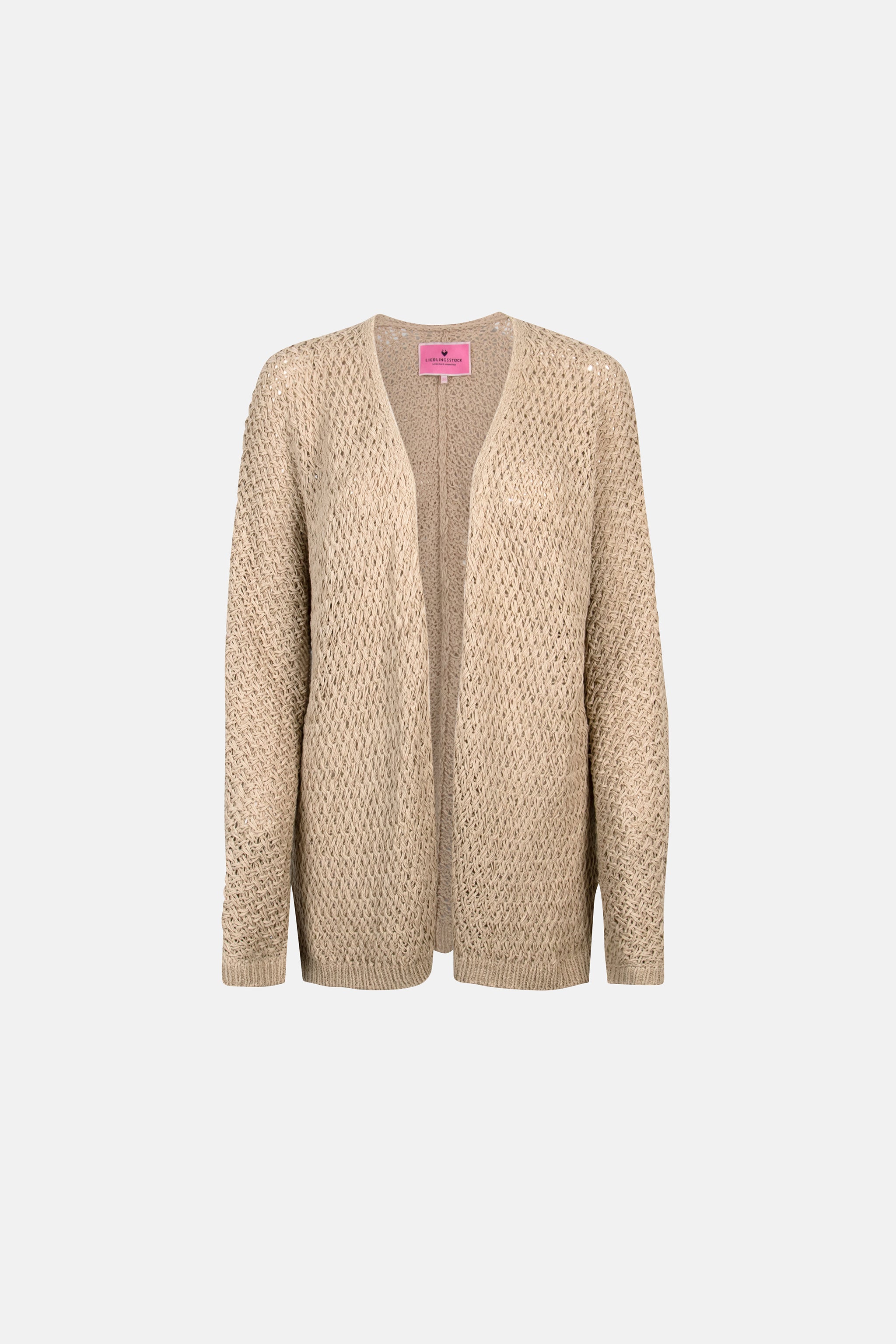 Strickjacke "BrynnL" aus Baumwollmix