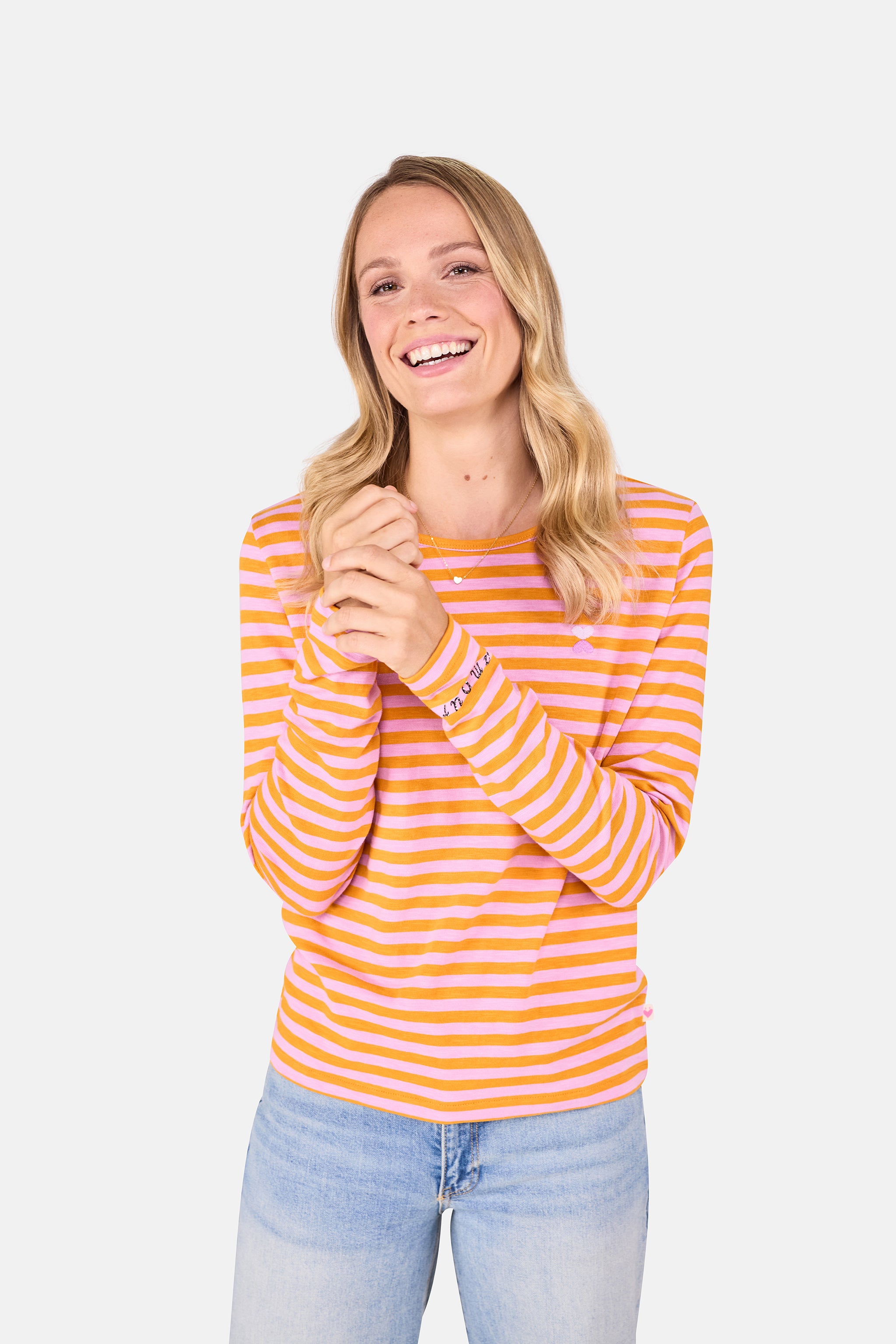 Sweatshirt "CalistaL" aus Baumwolle