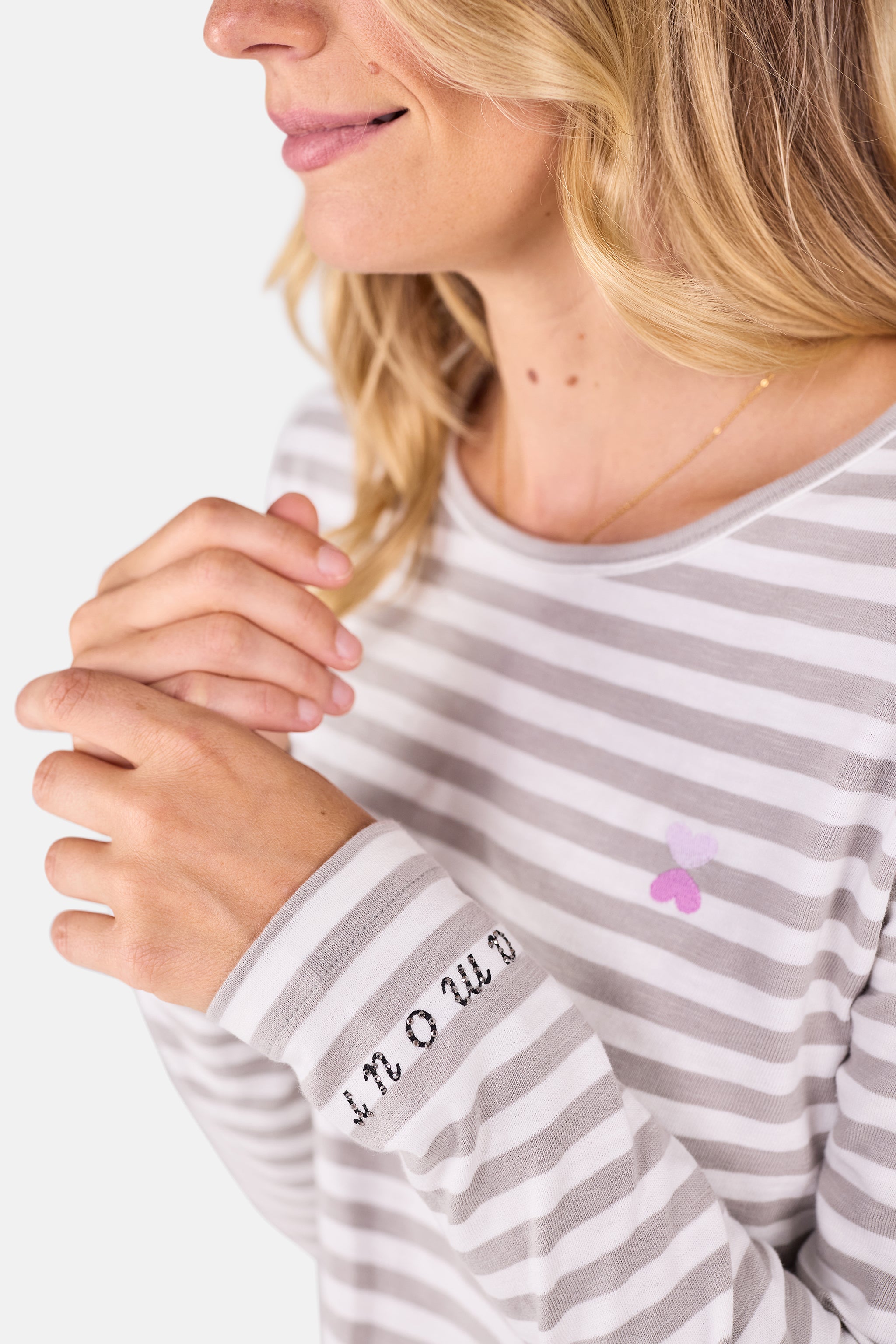 Sweatshirt "CalistaL" aus Baumwolle