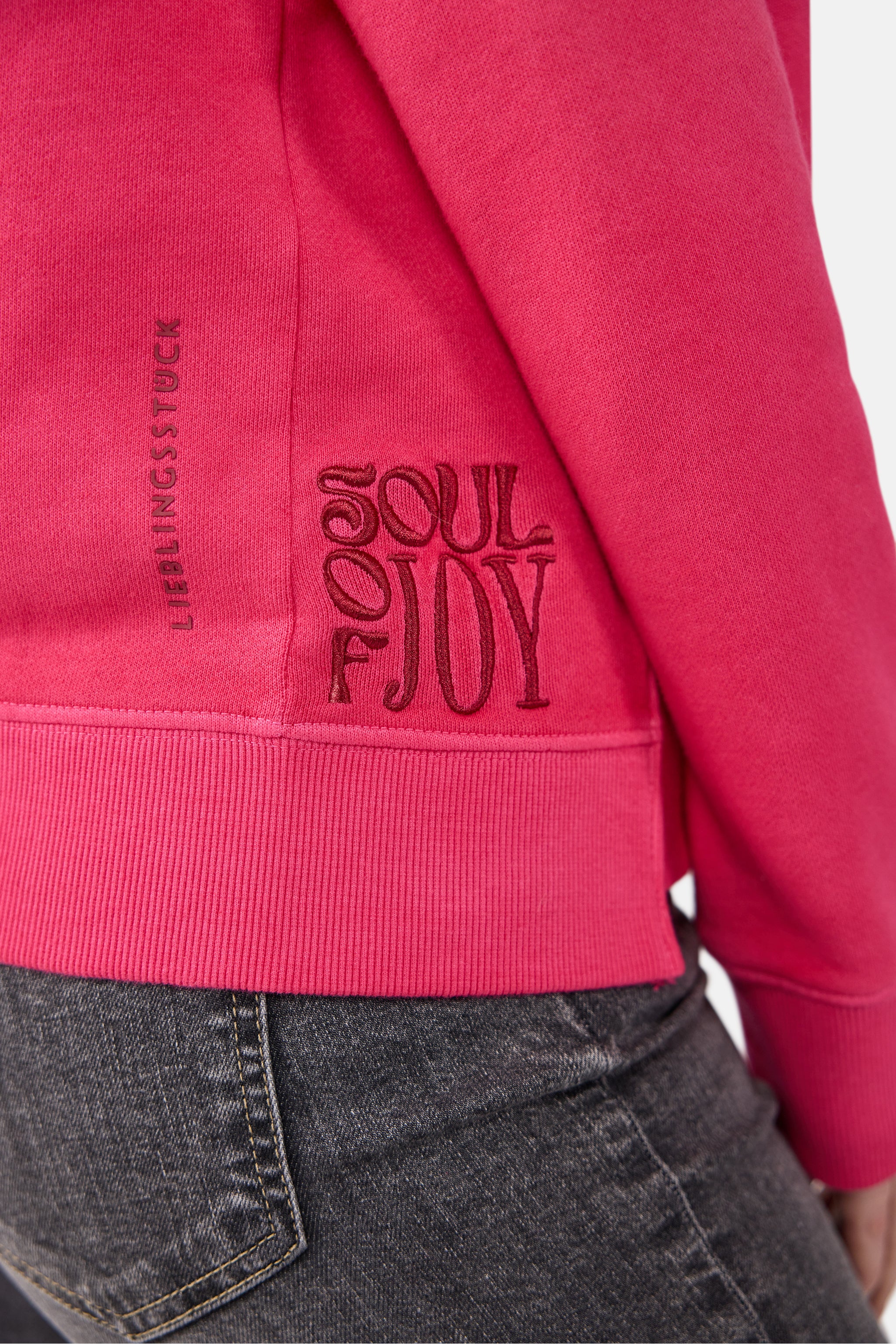 Sweatshirt "CaleriaL" aus Baumwolle