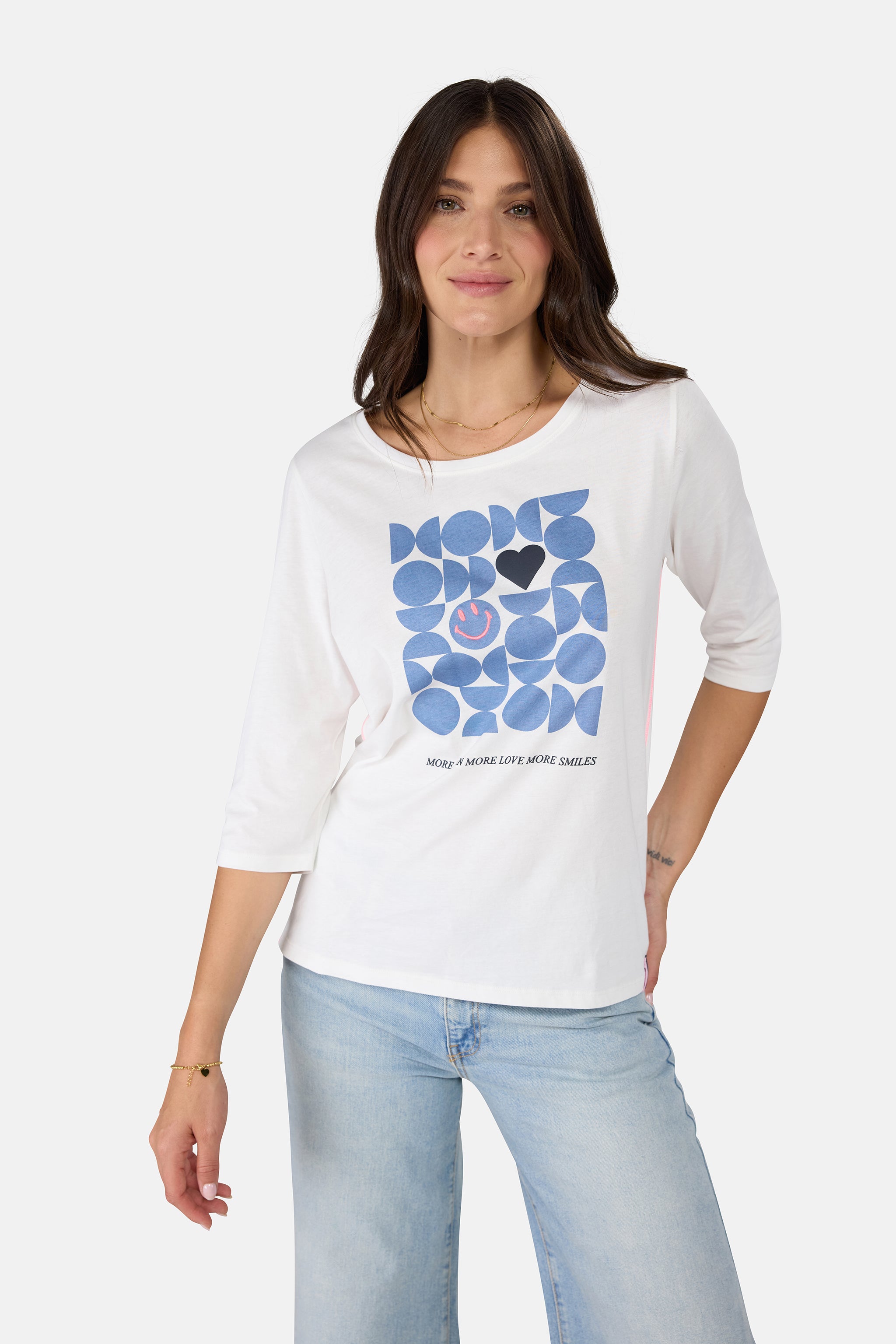 T-shirt "DaliahL" aus Baumwolle
