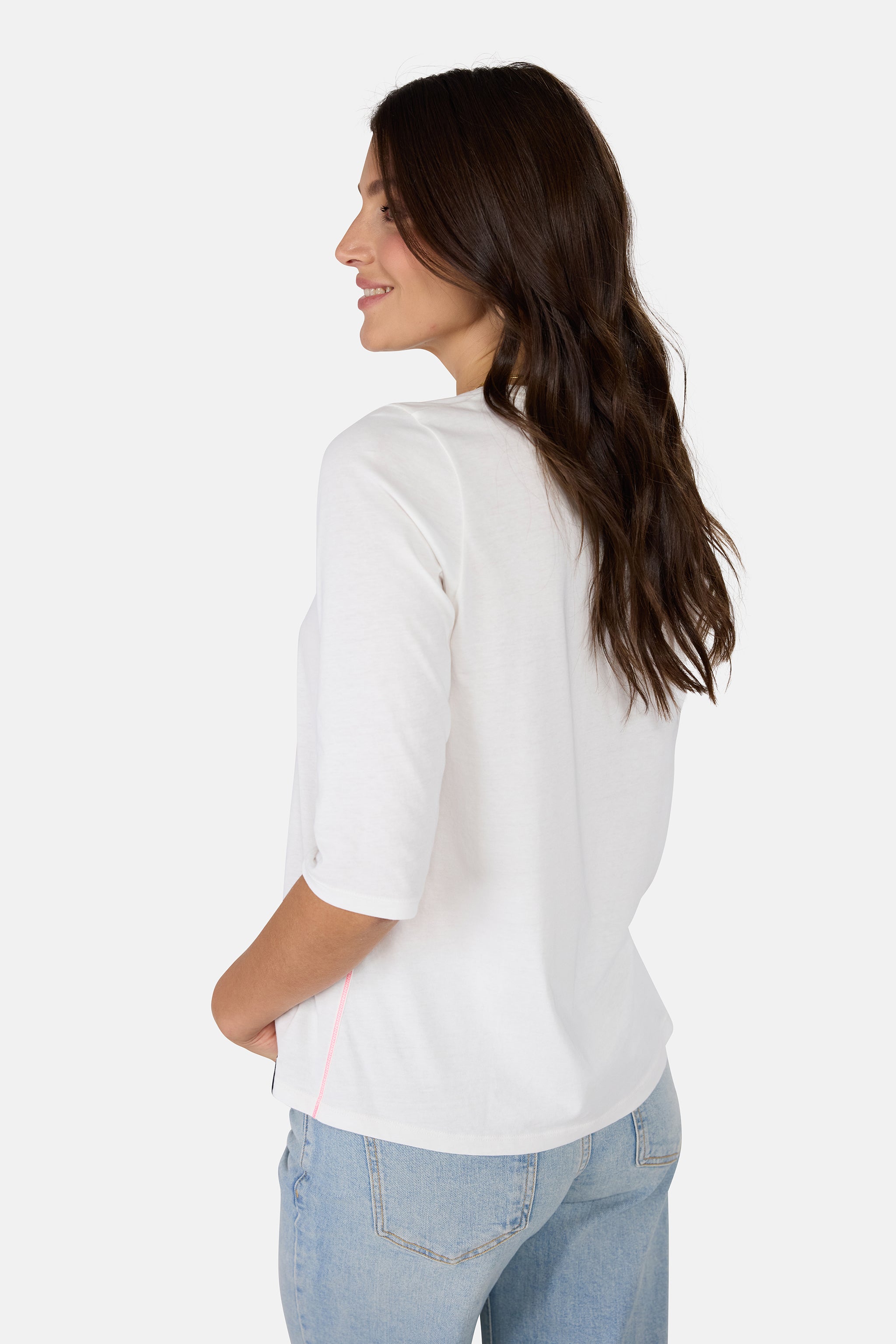 T-shirt "DaliahL" aus Baumwolle