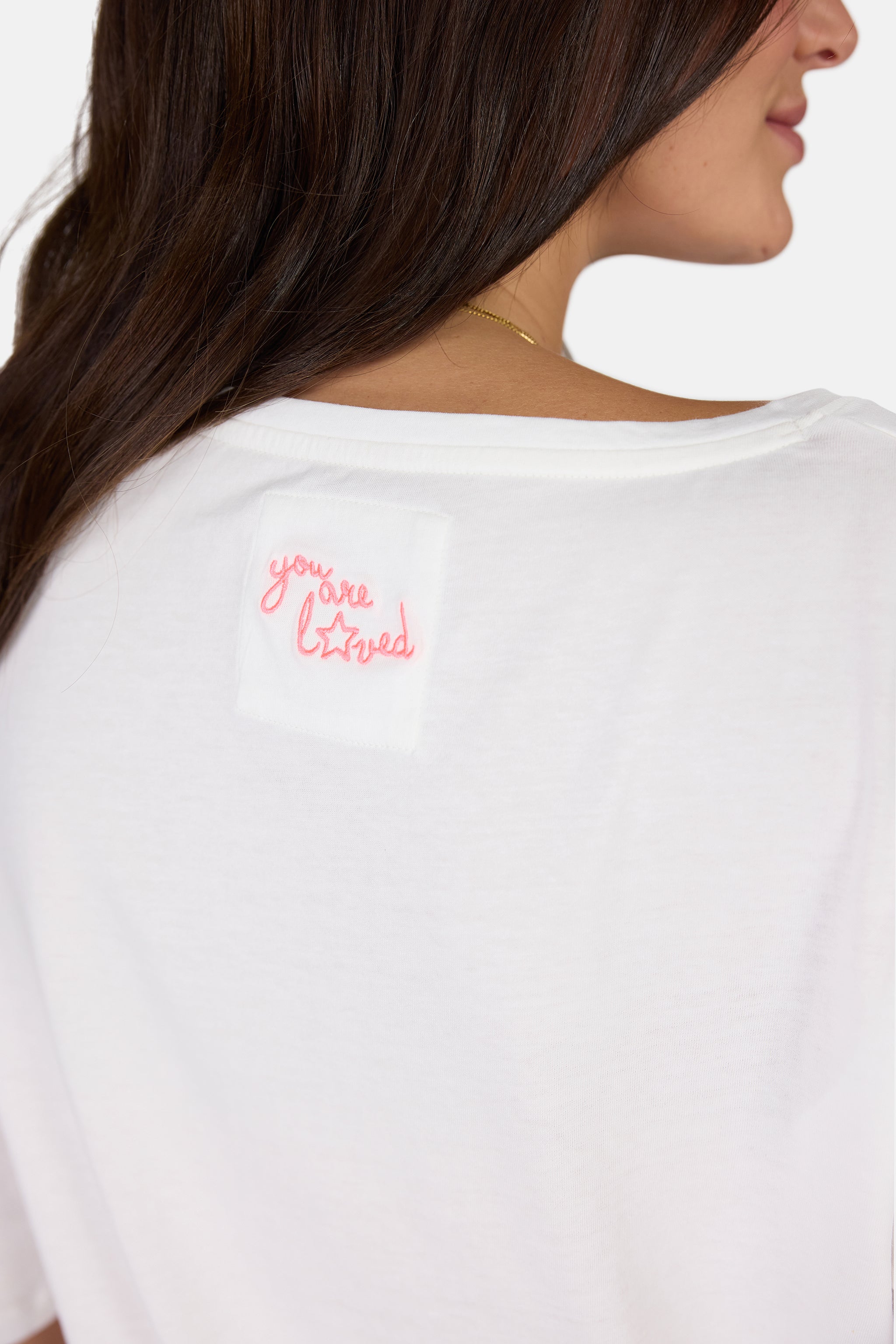 T-shirt "DaliahL" aus Baumwolle