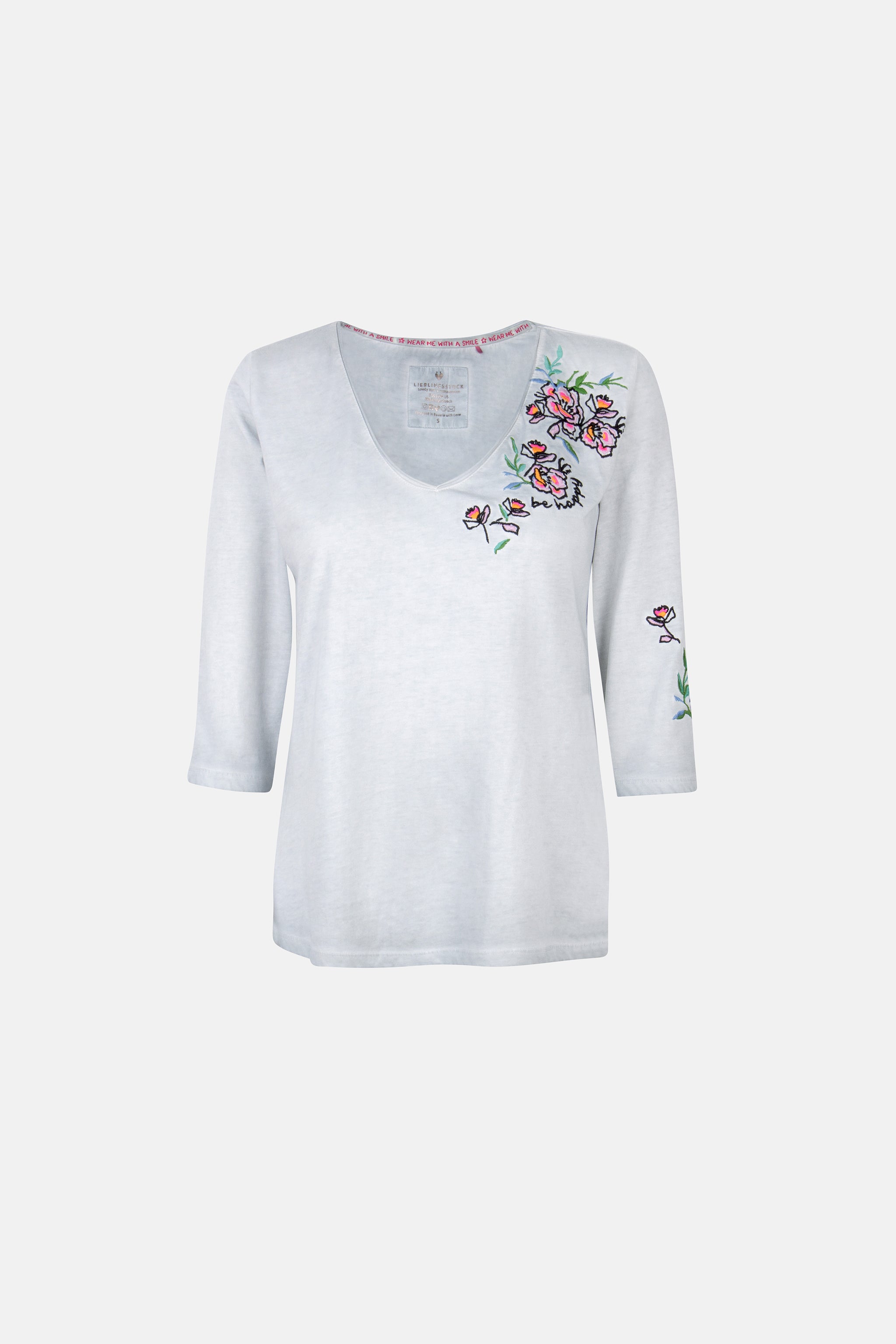 T-shirt "CordeliaL" aus Baumwollmix