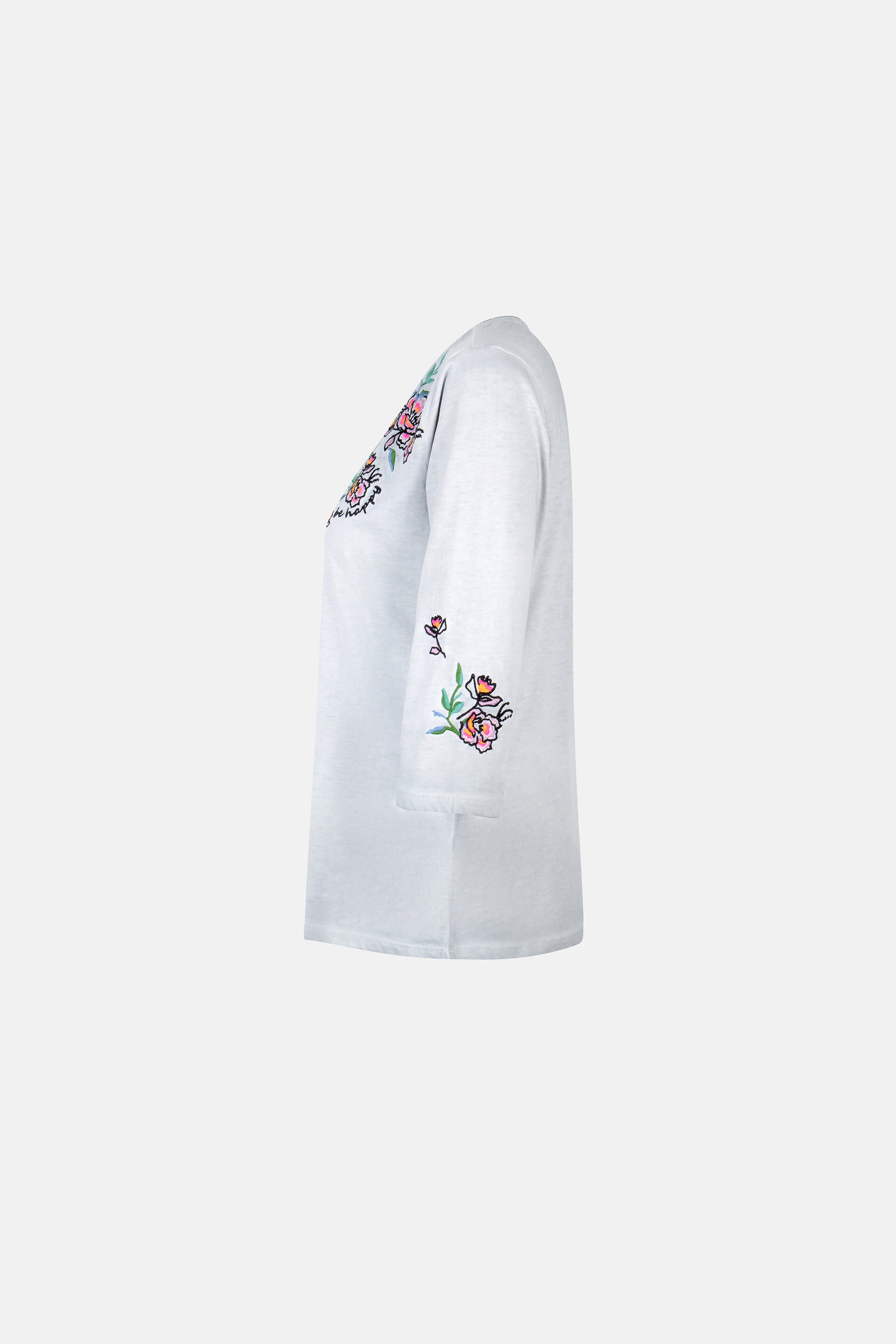 T-shirt "CordeliaL" aus Baumwollmix
