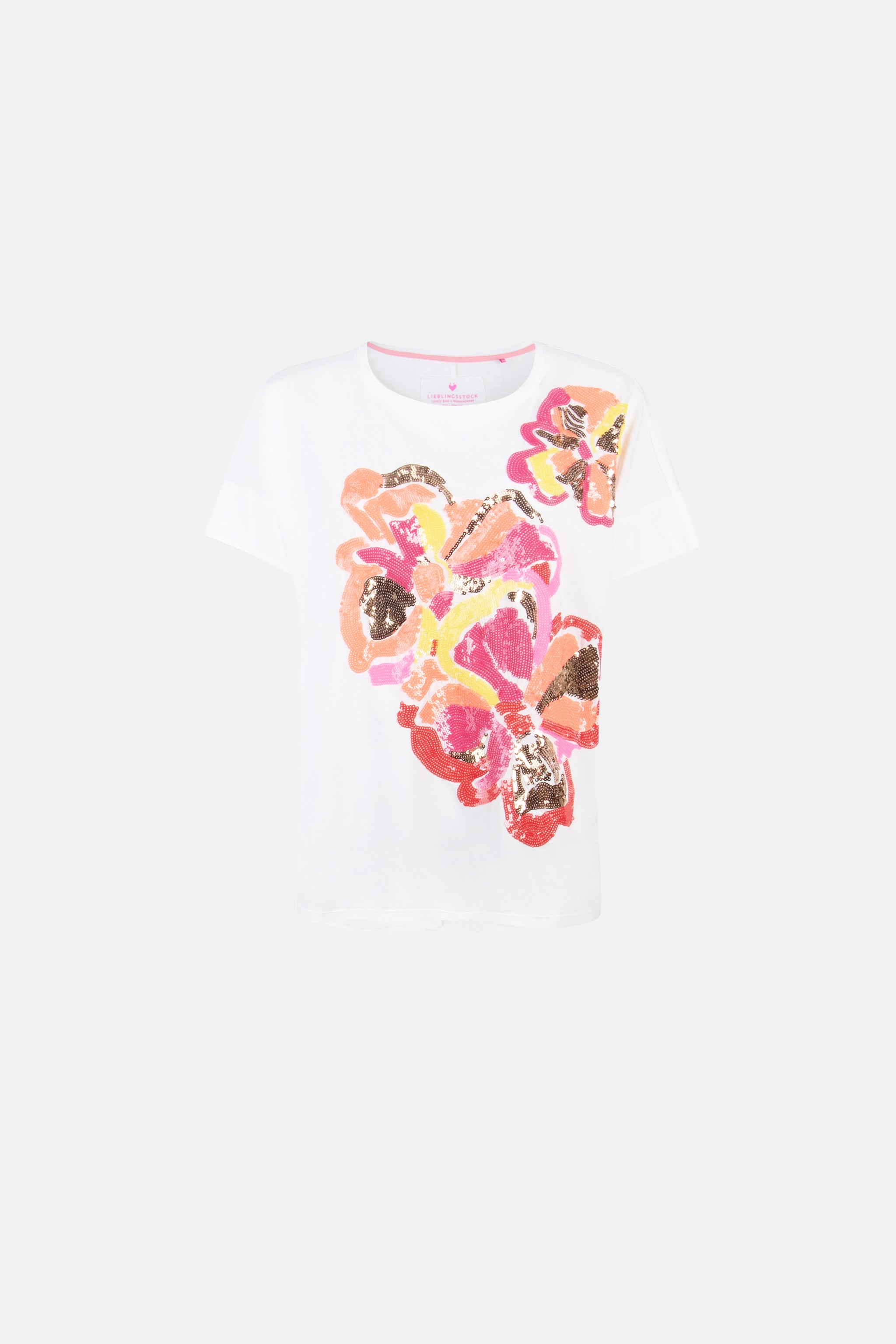 T-Shirt "DavyL" aus Baumwolle