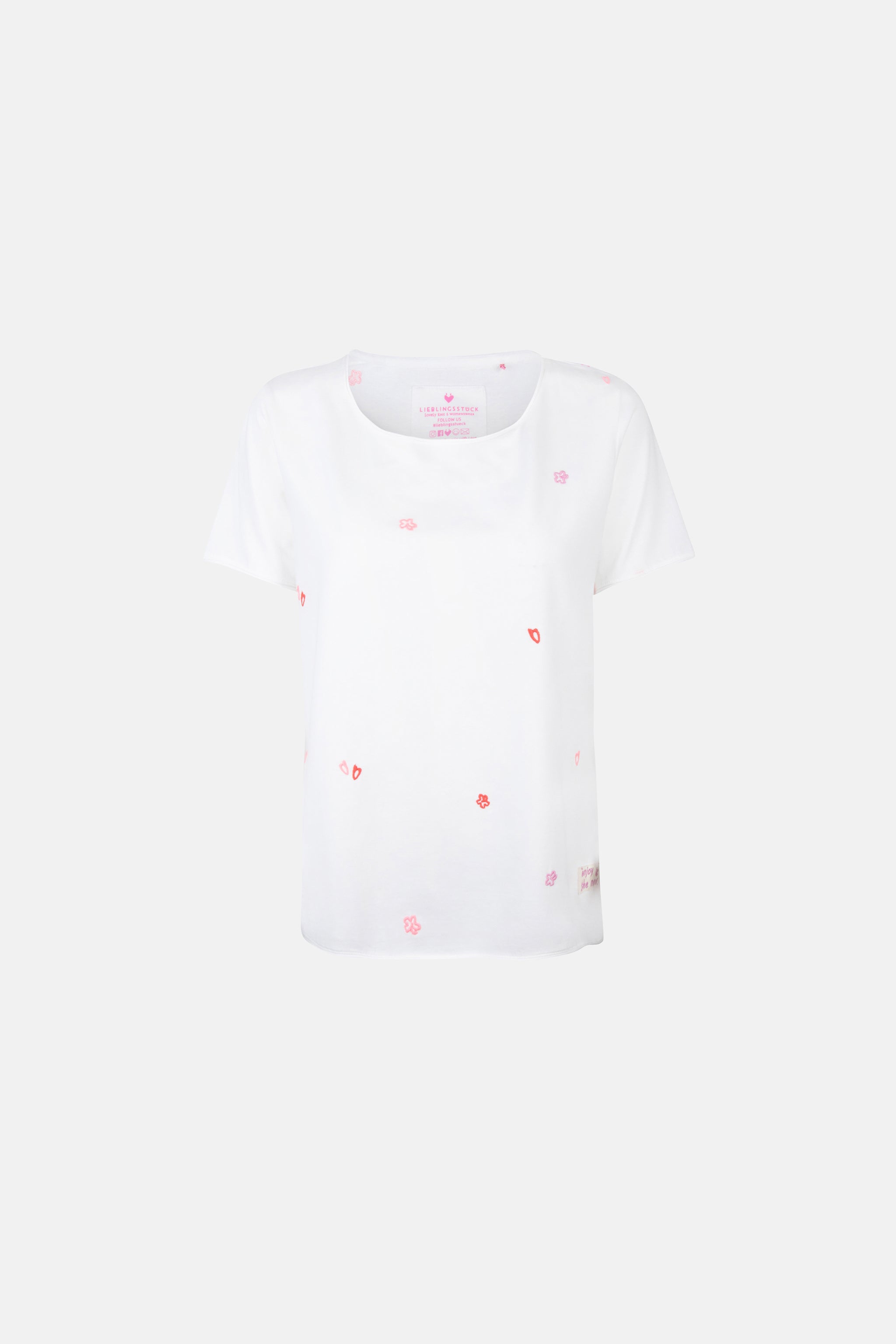 T-Shirt "CiliaL" aus Baumwolle