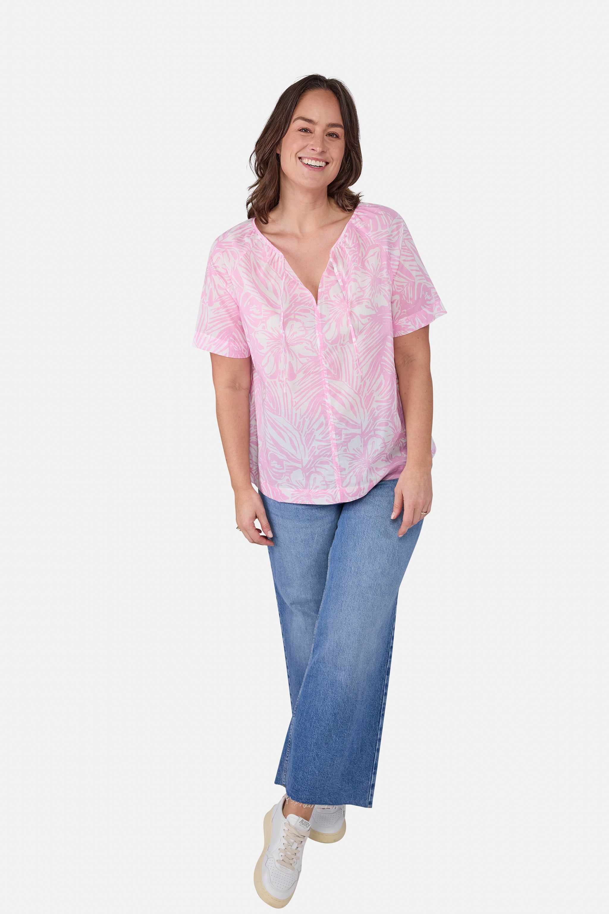 Bluse "ElianeL" aus Baumwolle