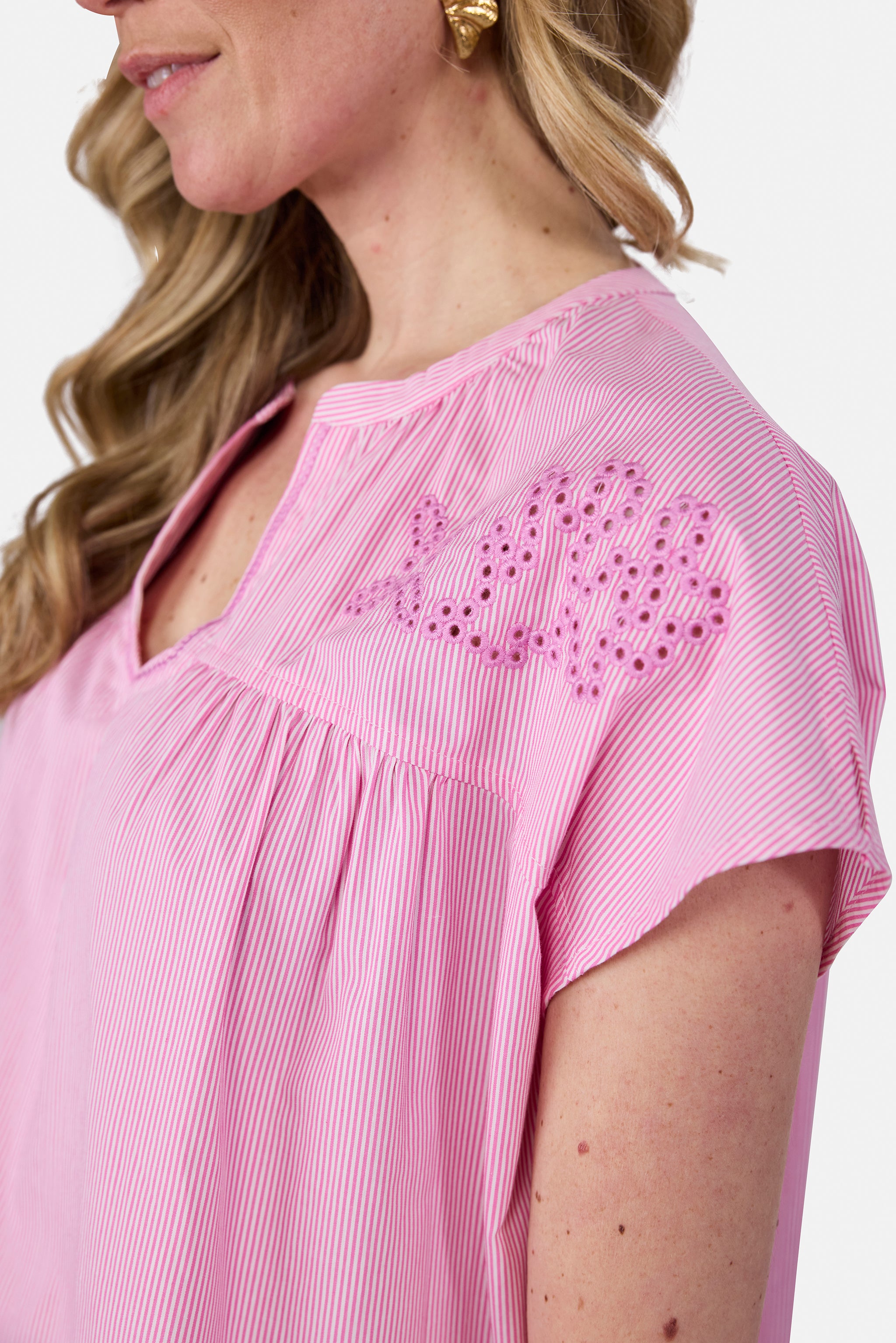 Bluse "KatalinaL" aus Baumwolle