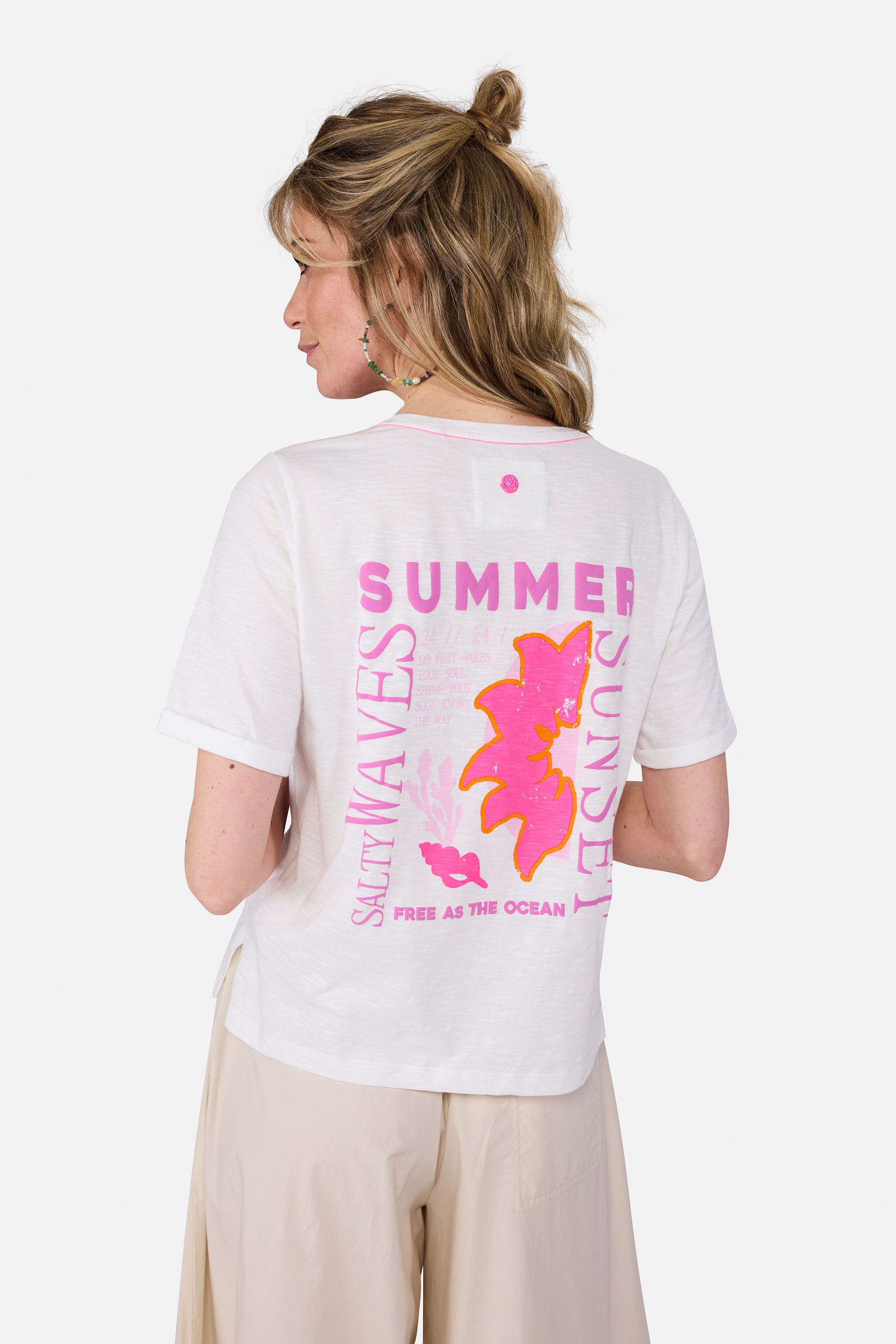 T- Shirt "ColbieL" aus Baumwolle