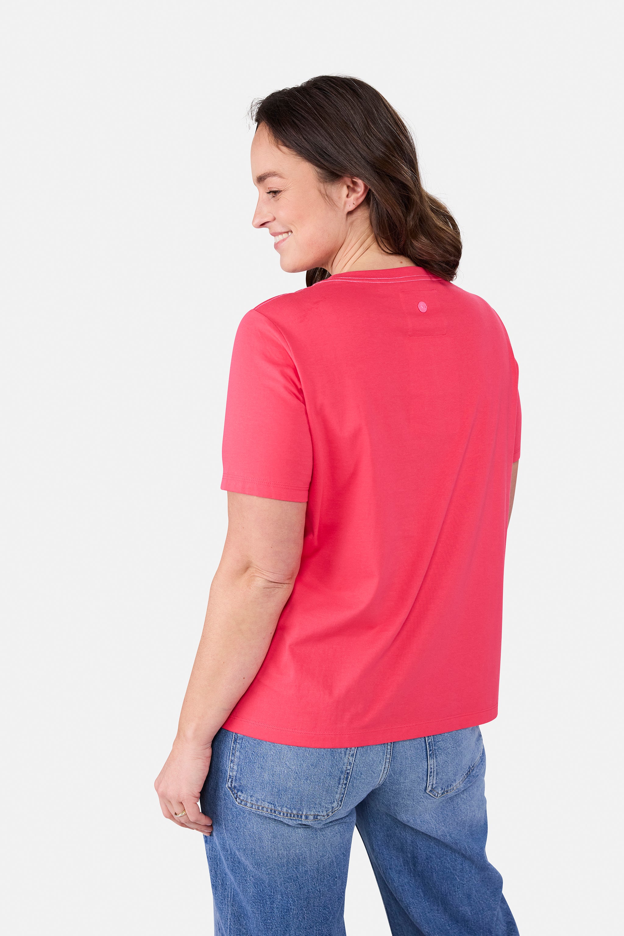 T- Shirt "CoraL" aus Baumwolle