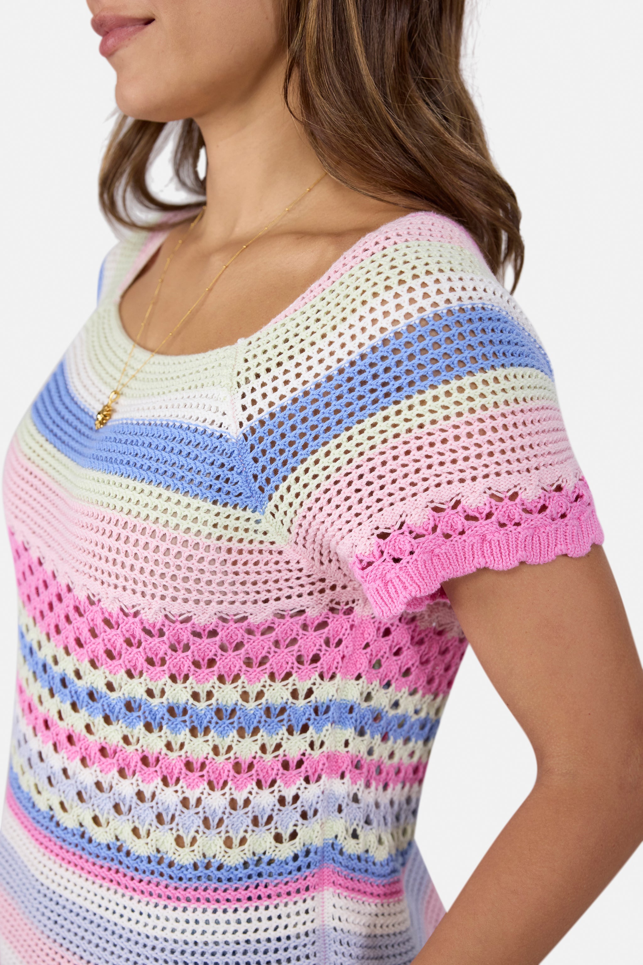 Strickpullover "LinkaL" aus Baumwolle