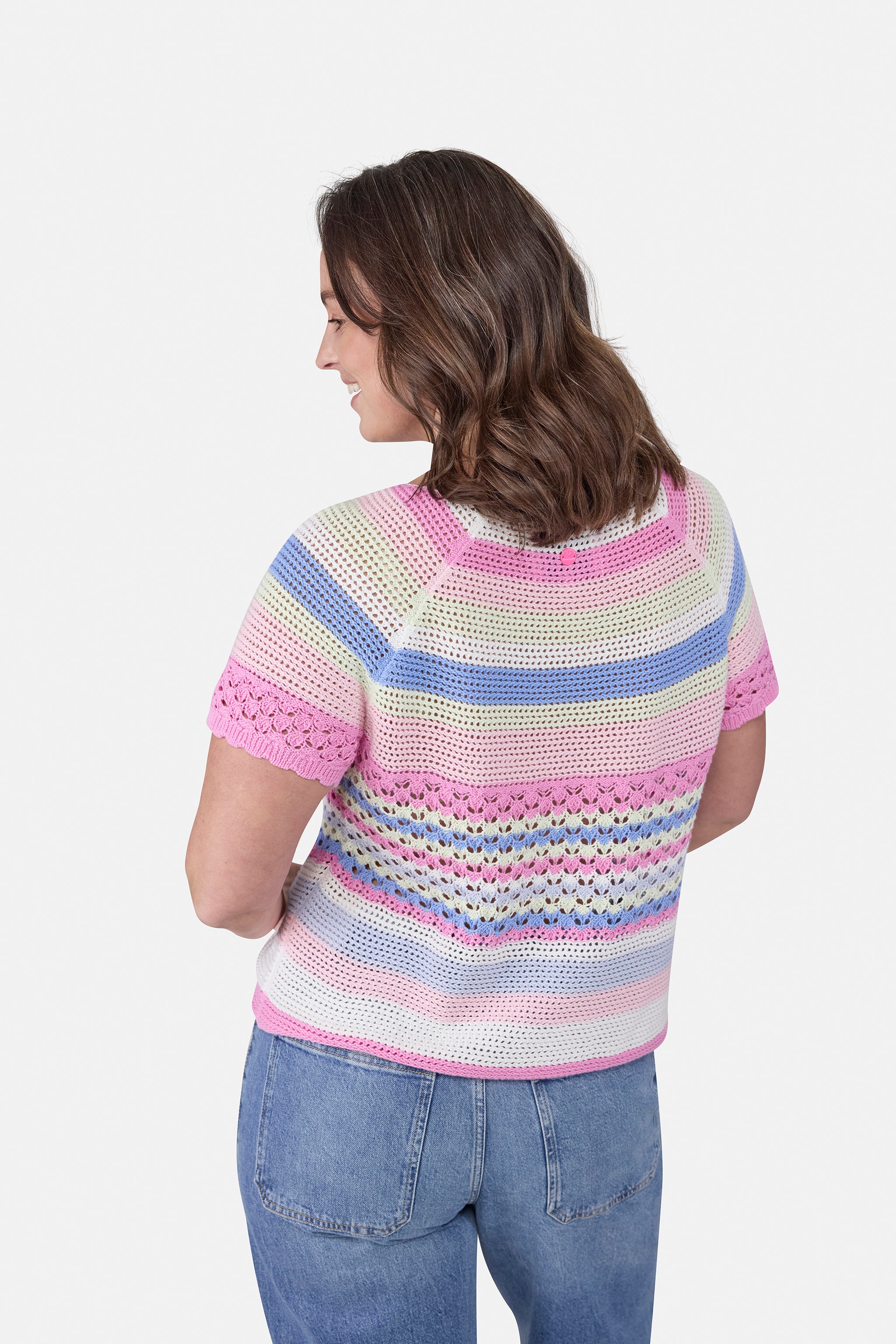 Strickpullover "LinkaL" aus Baumwolle