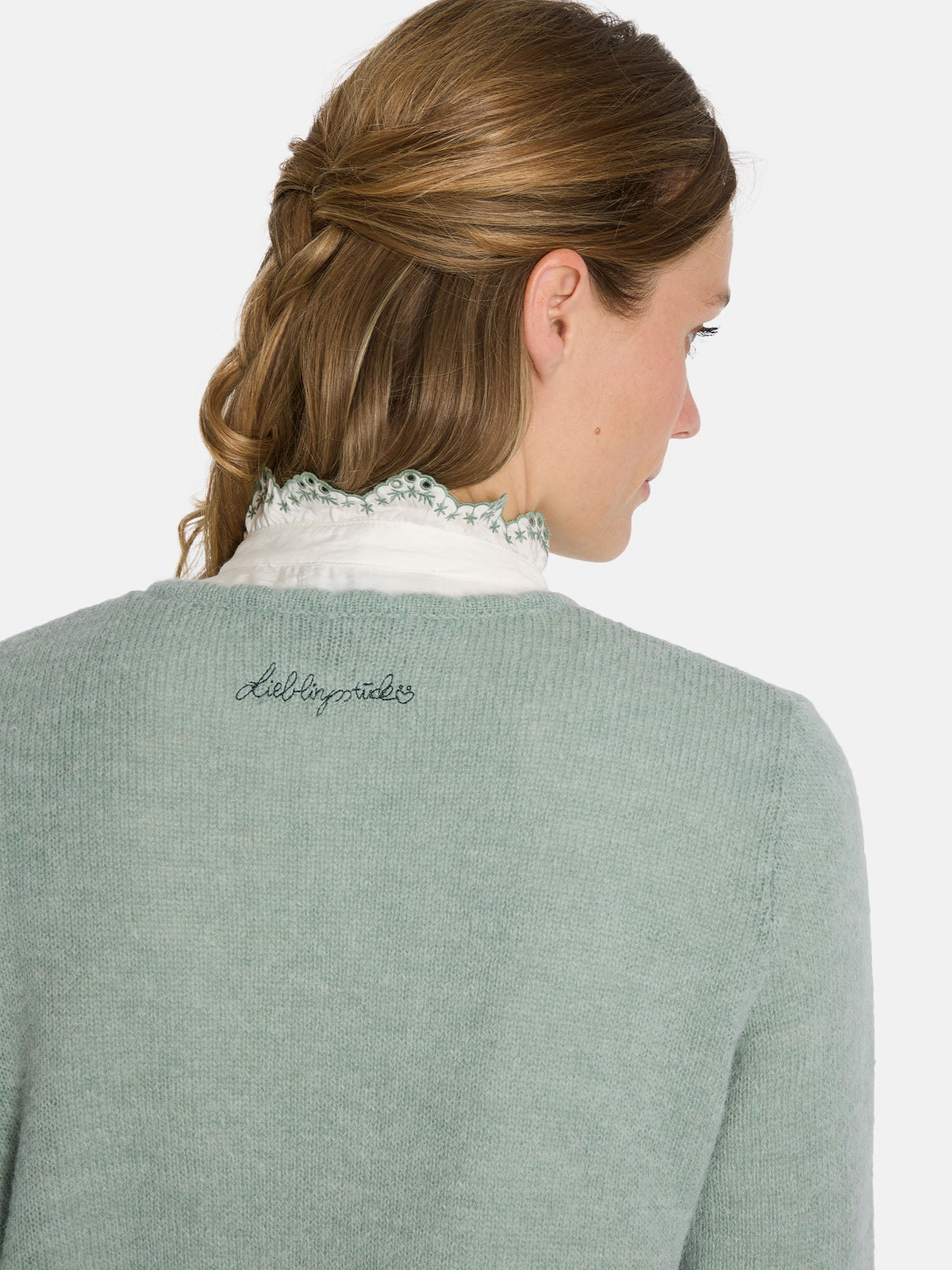 Strickjacke "ZdenkaL" mit Alpaka
