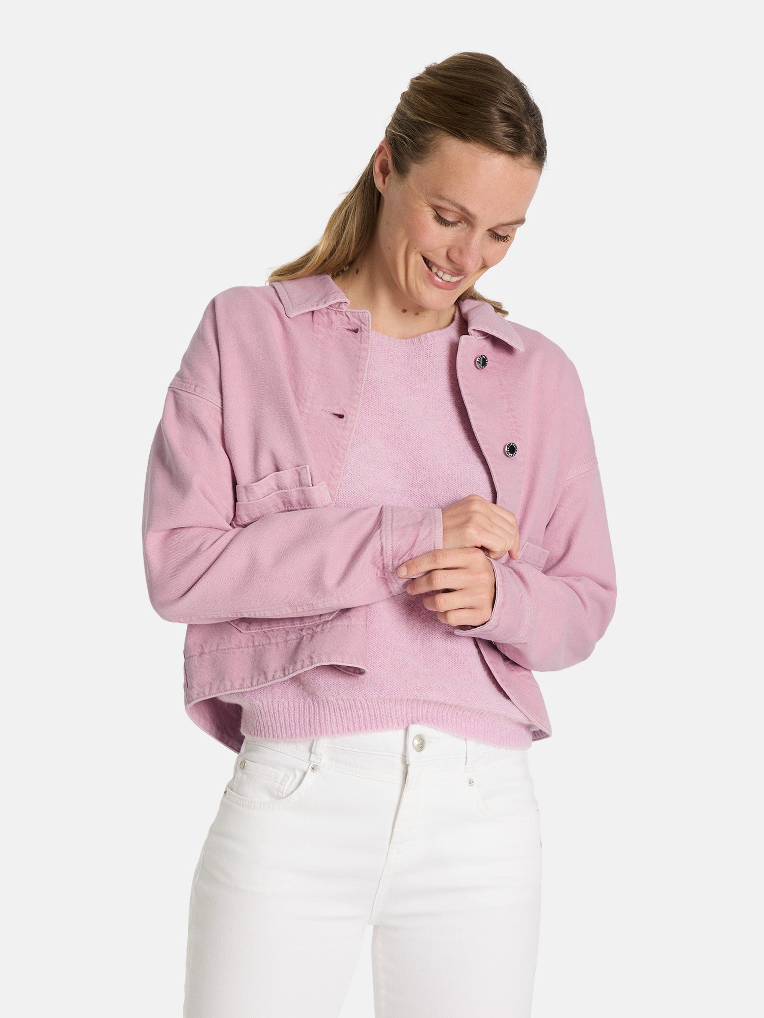 Jeansjacke "ChelseyL" aus Lyocellmix