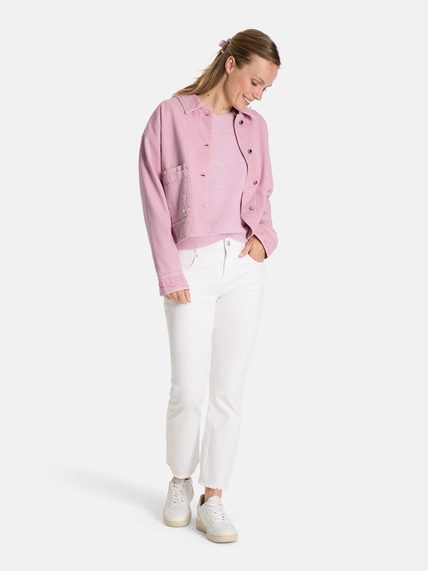 Jeansjacke "ChelseyL" aus Lyocellmix