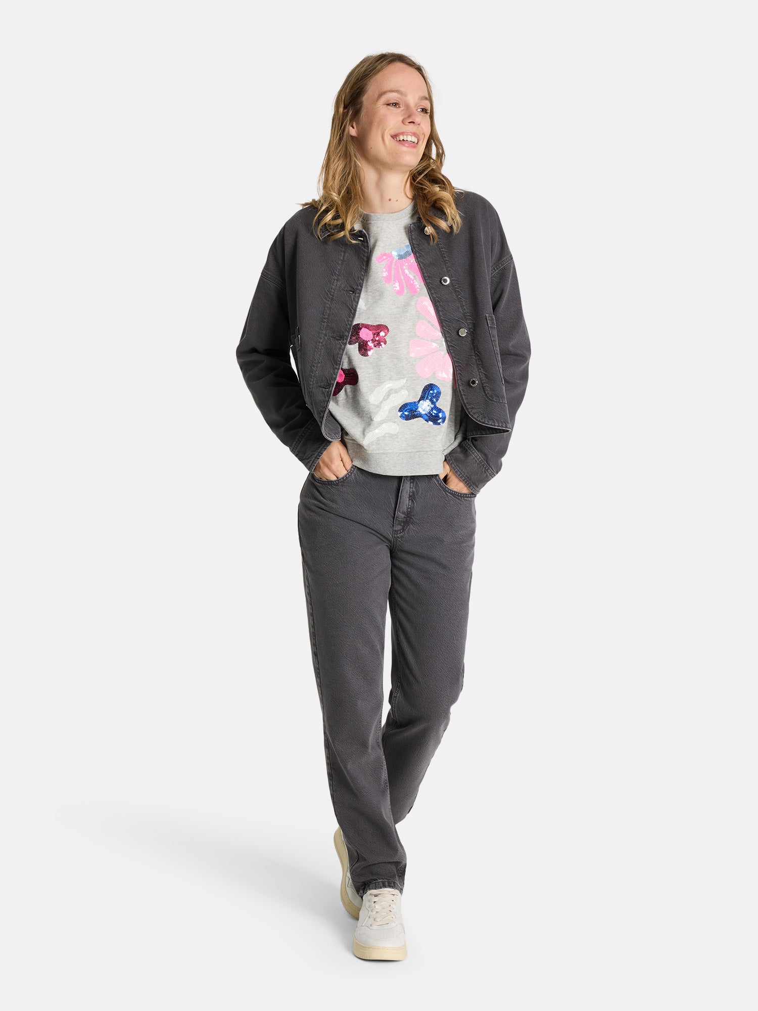 Jeansjacke "ChelseyL" aus Lyocellmix