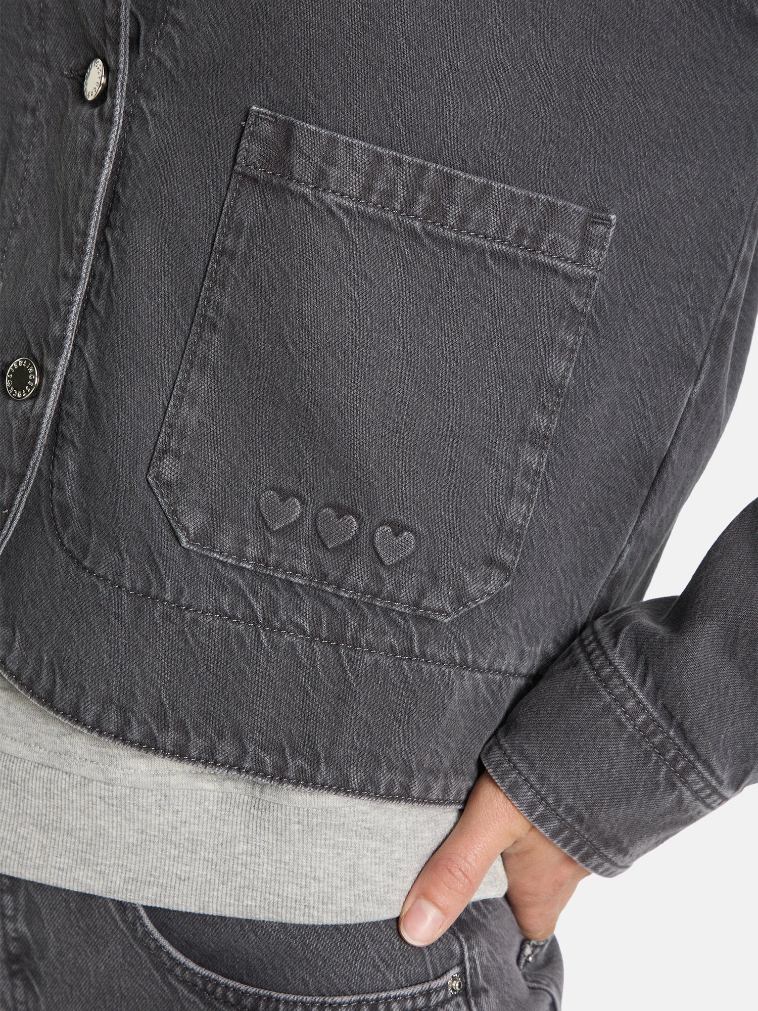 Jeansjacke "ChelseyL" aus Lyocellmix