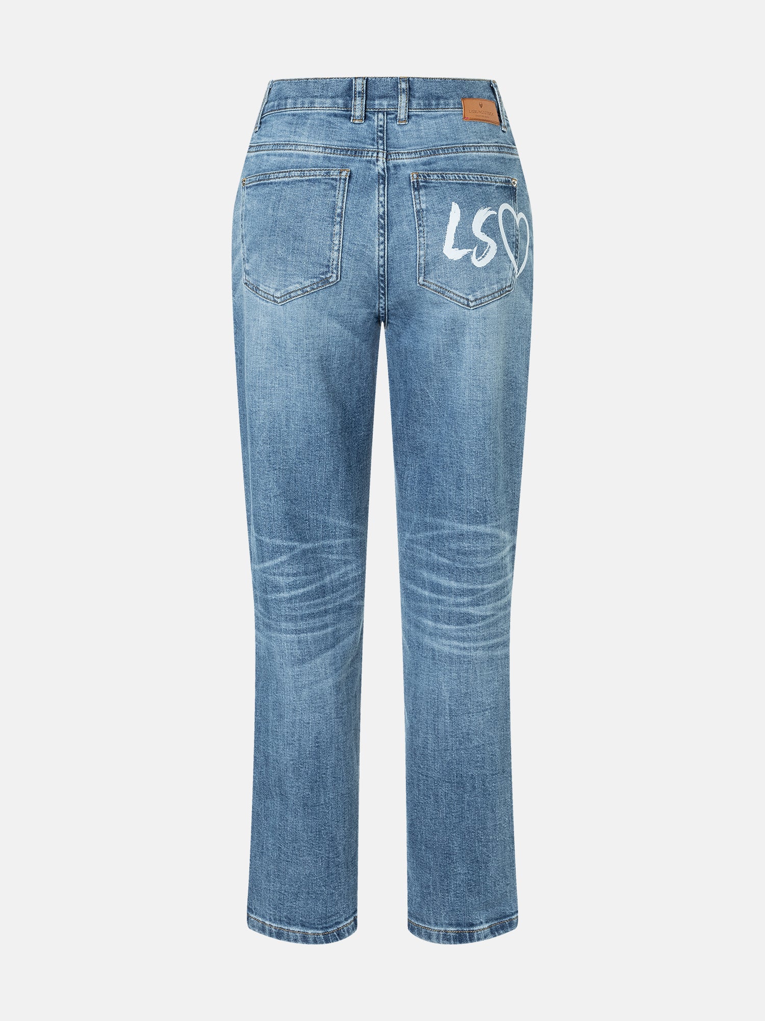 Jeans "LS-63" mit Baumwolle