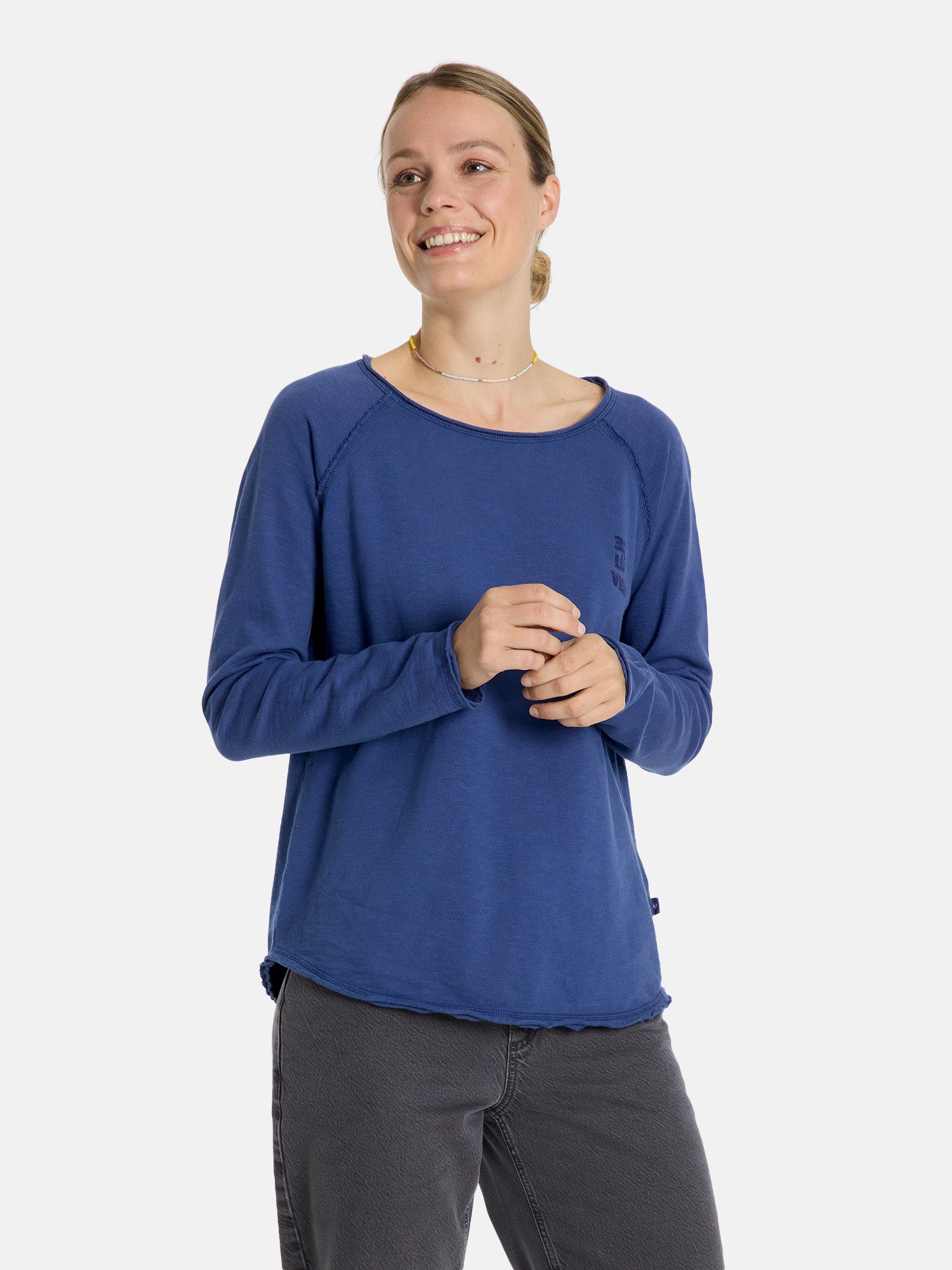 Sweatshirt "CathrinaEP" aus Baumwolle