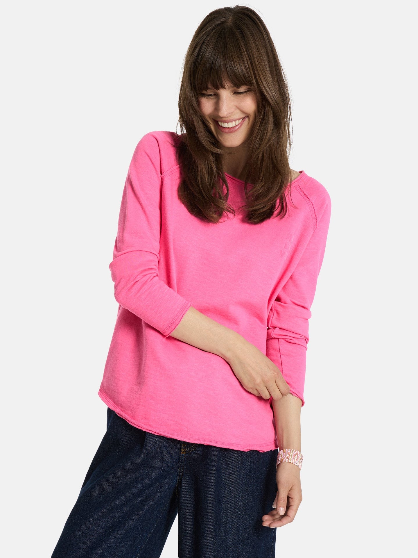 Sweatshirt "CathrinaEP" aus Baumwolle