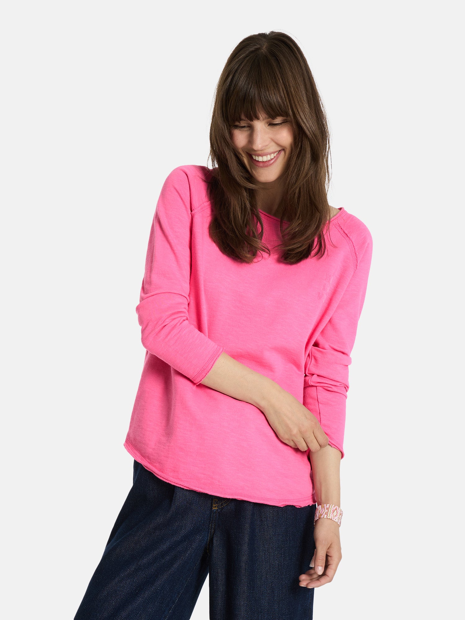 Sweatshirt "CathrinaEP" aus Baumwolle