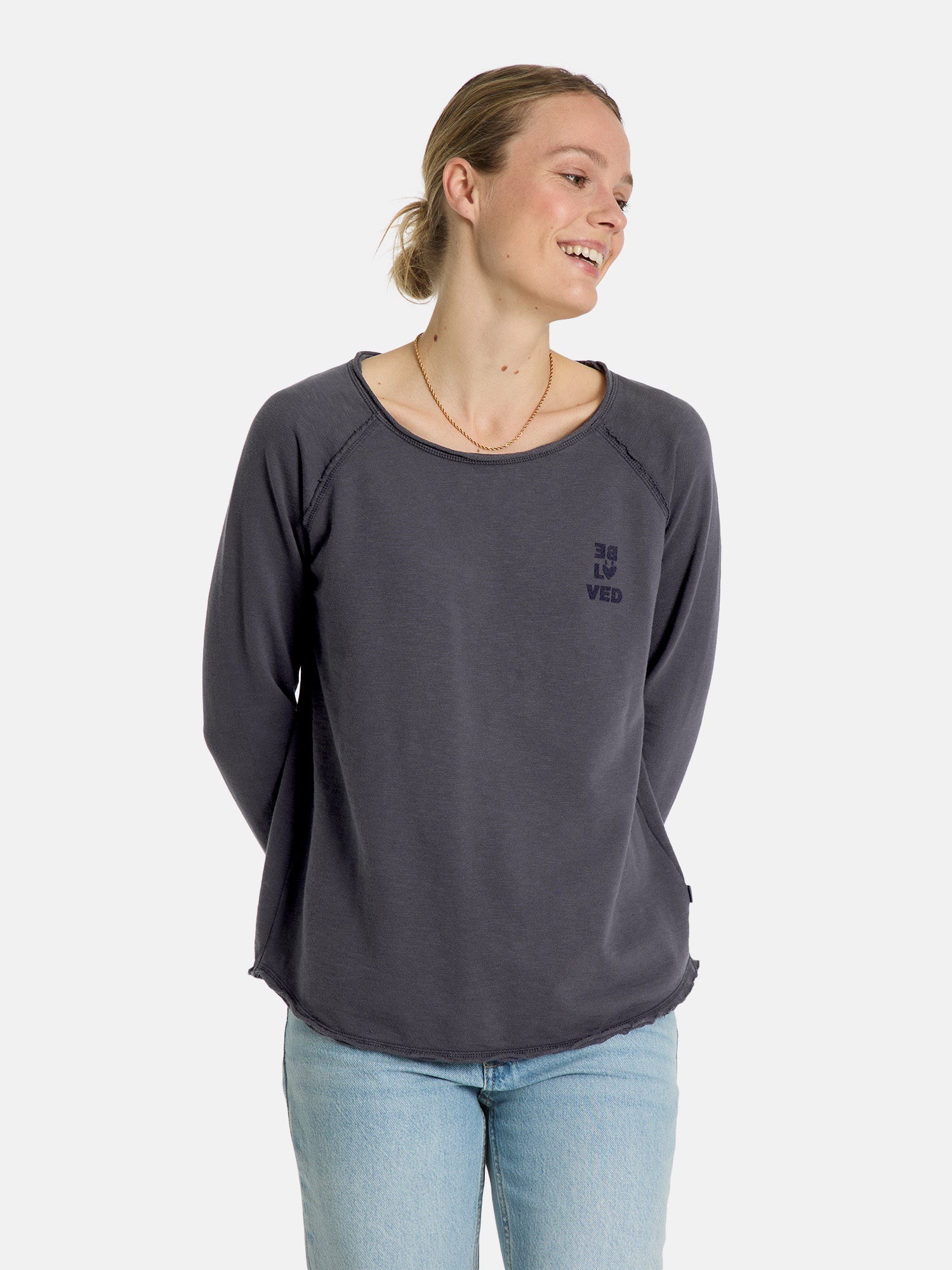 Sweatshirt "CathrinaEP" aus Baumwolle