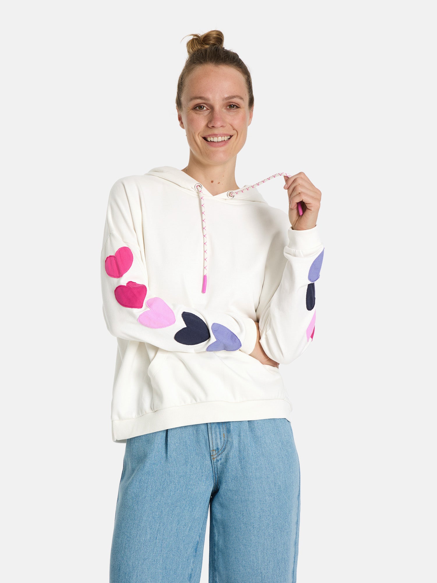 Hoodie "CaraEP" aus Baumwolle