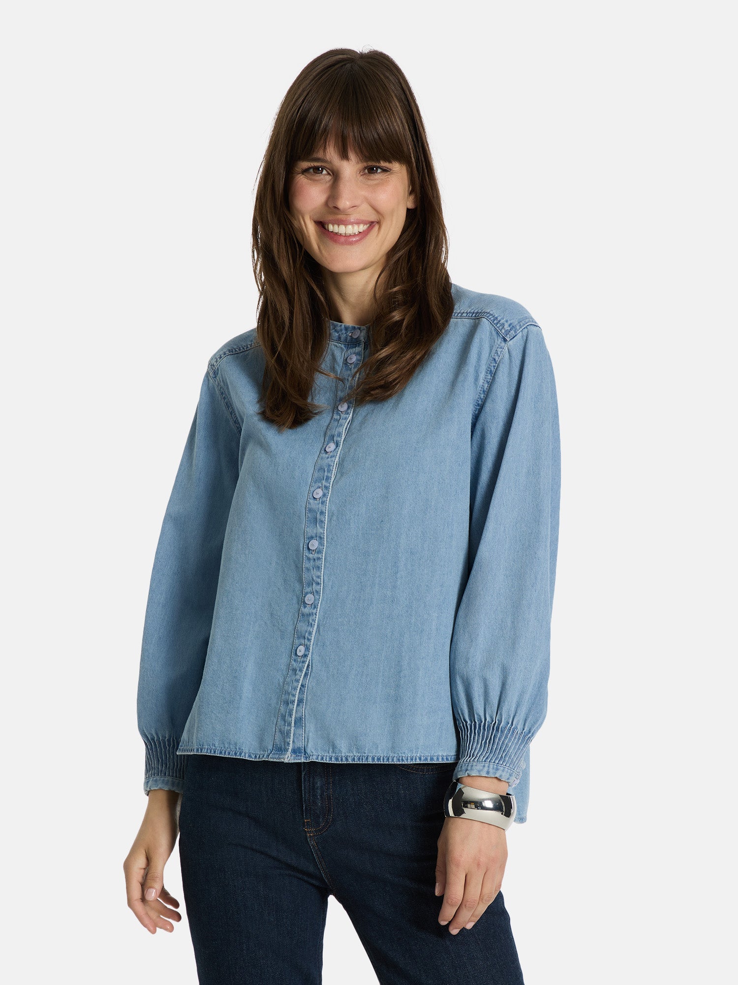 Bluse "EvitaL" mit Lyocell