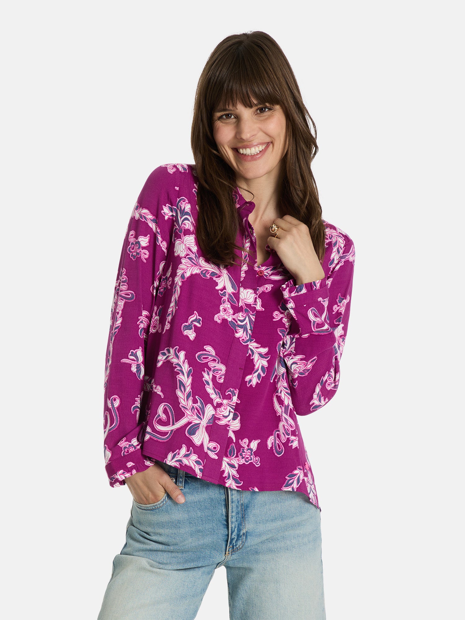 Bluse "ReniL" aus Viskose