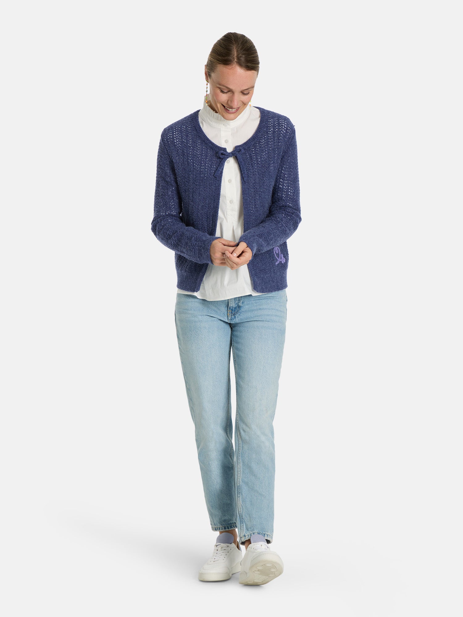 Strickjacke "ArielaL" mit Alpaka