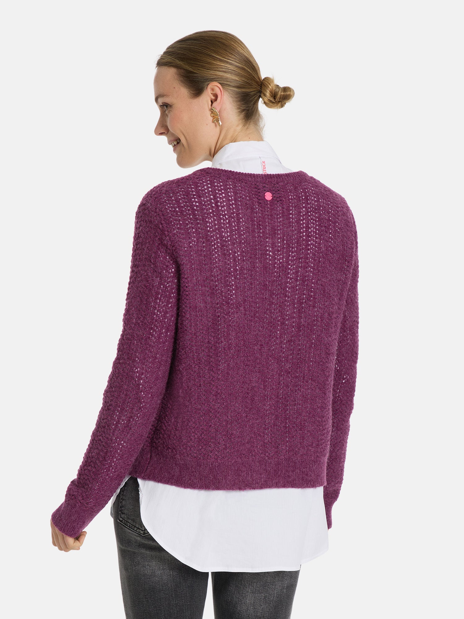 Strickjacke "ArielaL" mit Alpaka