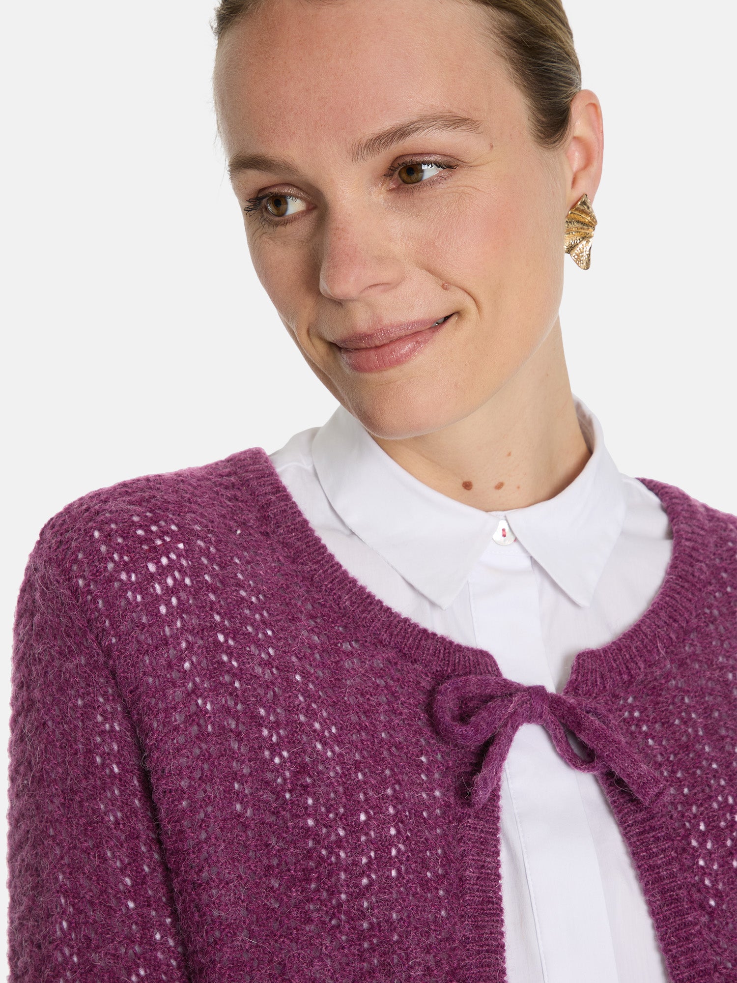 Strickjacke "ArielaL" mit Alpaka