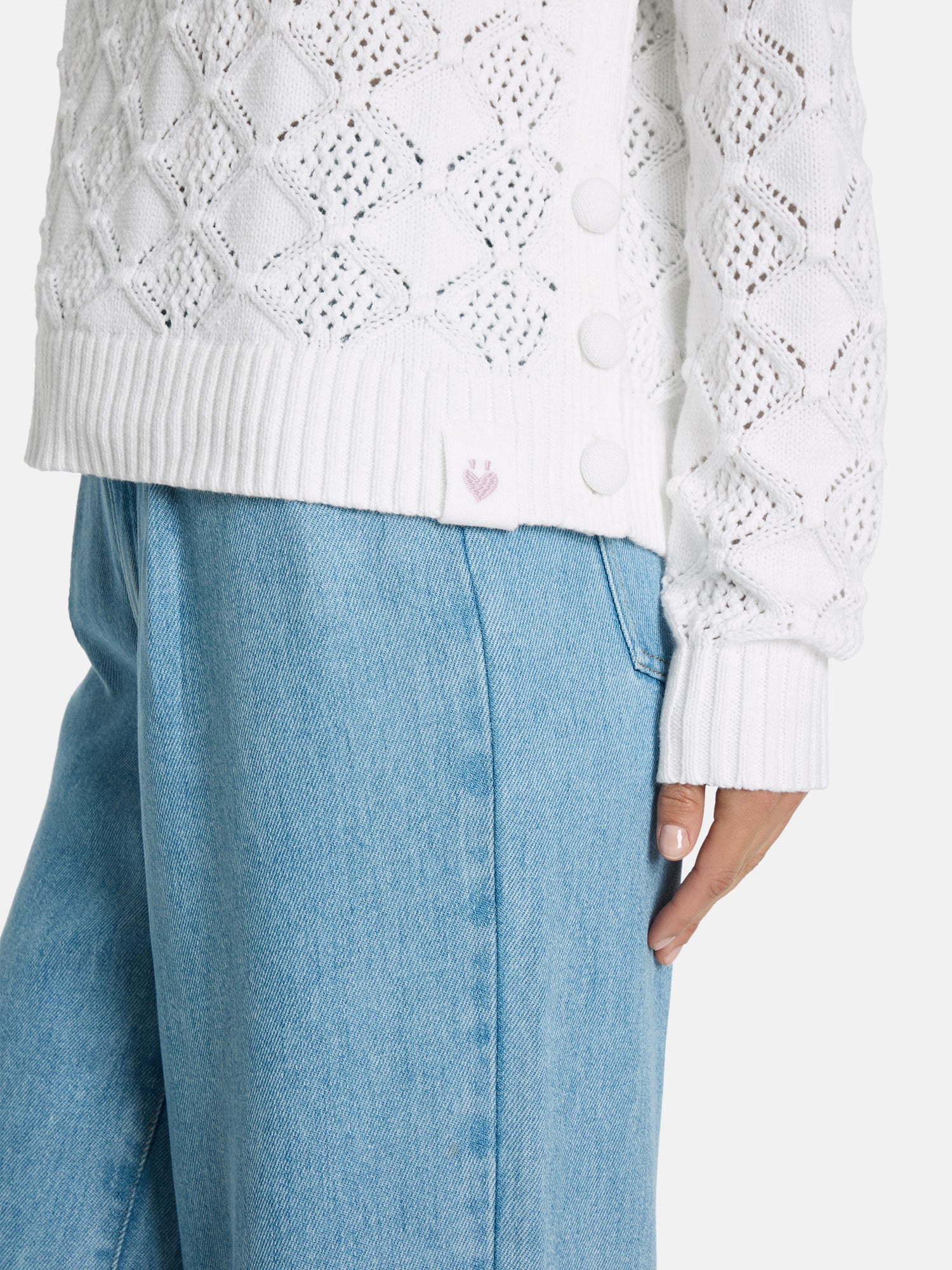 Pullover "ColineL" aus Baumwollmix