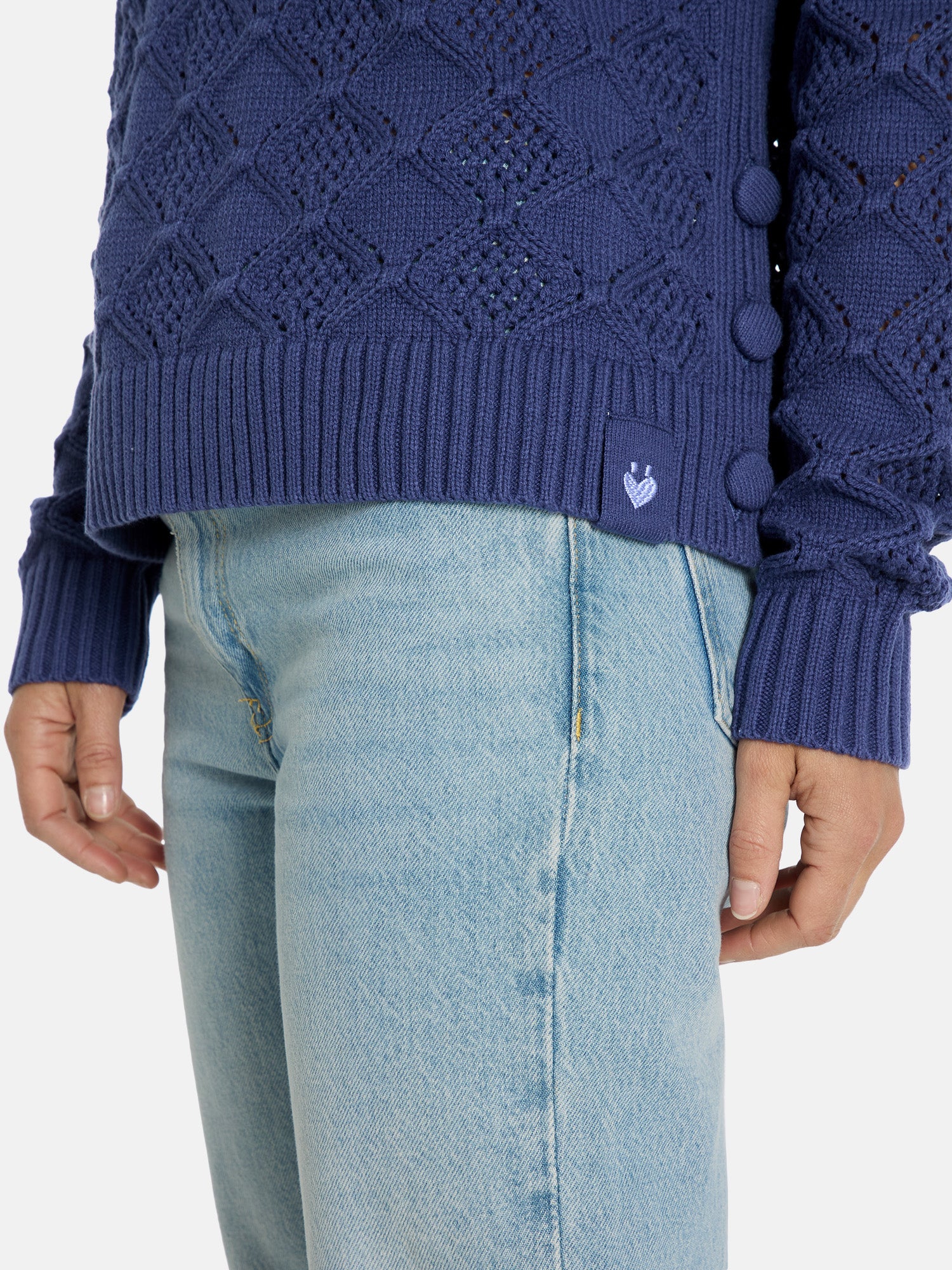 Pullover "ColineL" aus Baumwollmix