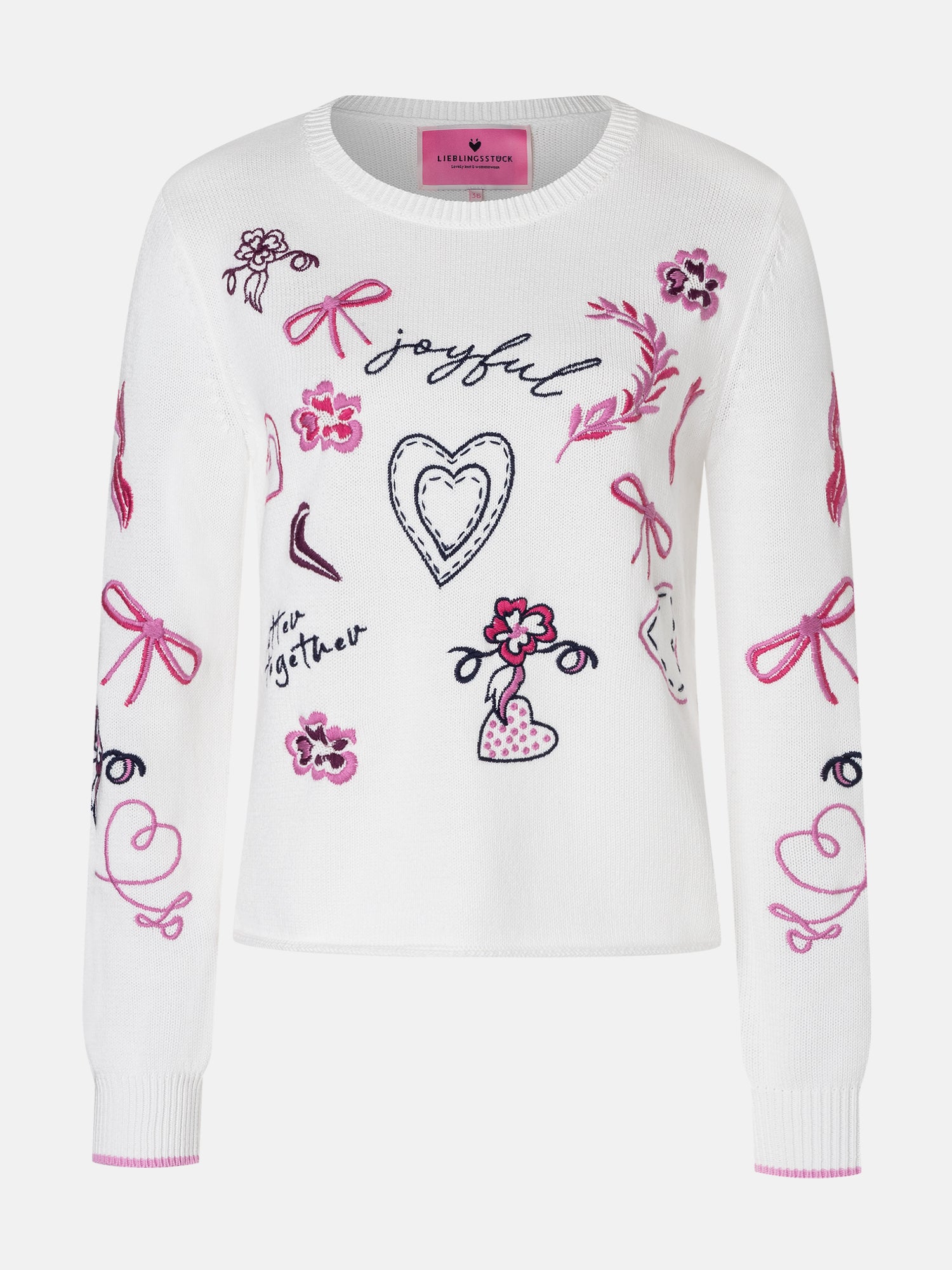 Pullover "DoritaL" aus Baumwollmix