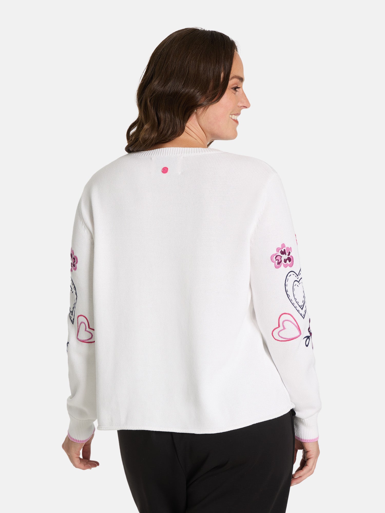Pullover "DoritaL" aus Baumwollmix