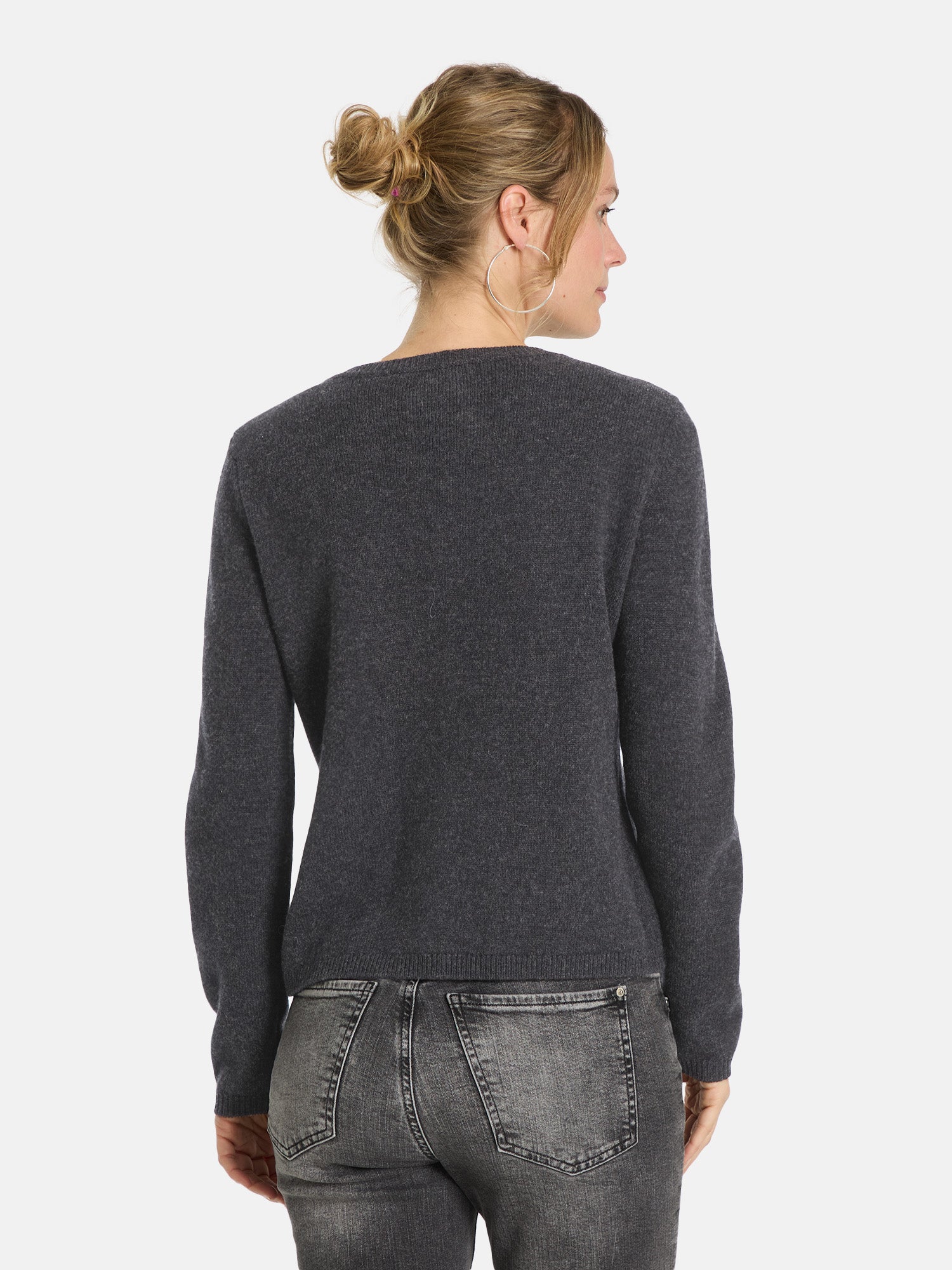 Strickjacke "BrilliL" aus Wollmix