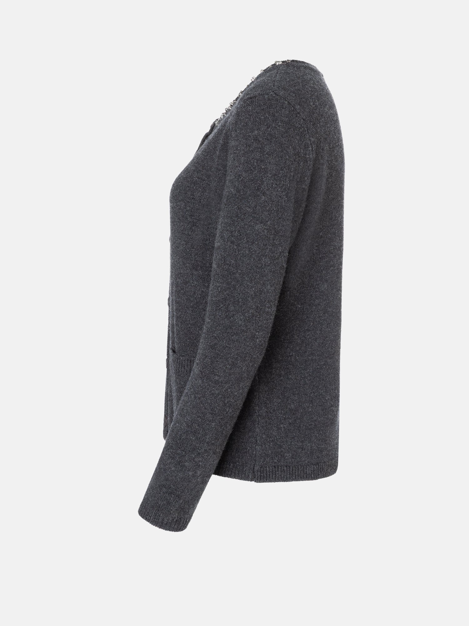 Strickjacke "BrilliL" aus Wollmix