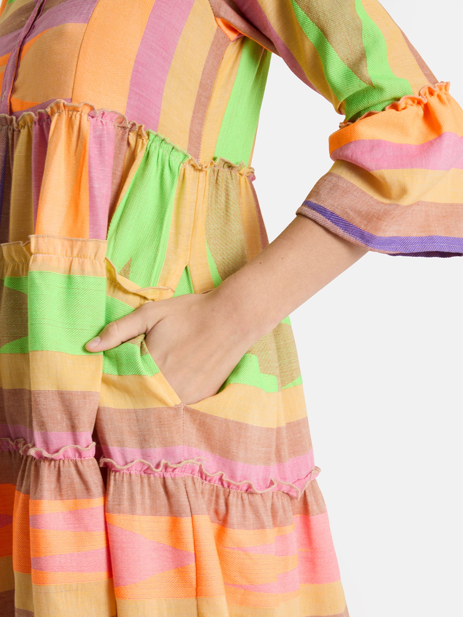 Kleid "LuluciL" aus Baumwollmix