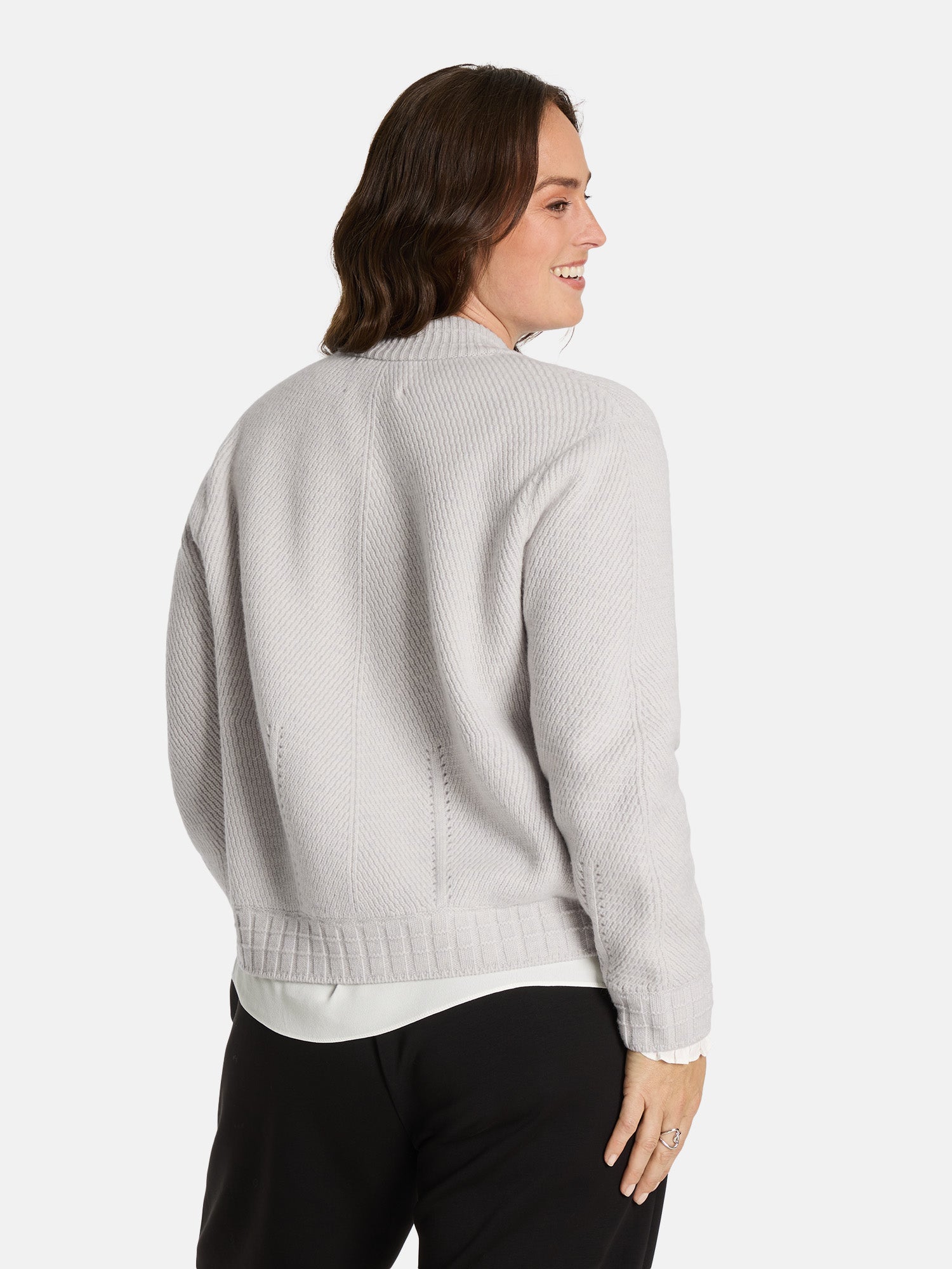 Jacke "SemiramisL" mit Wolle