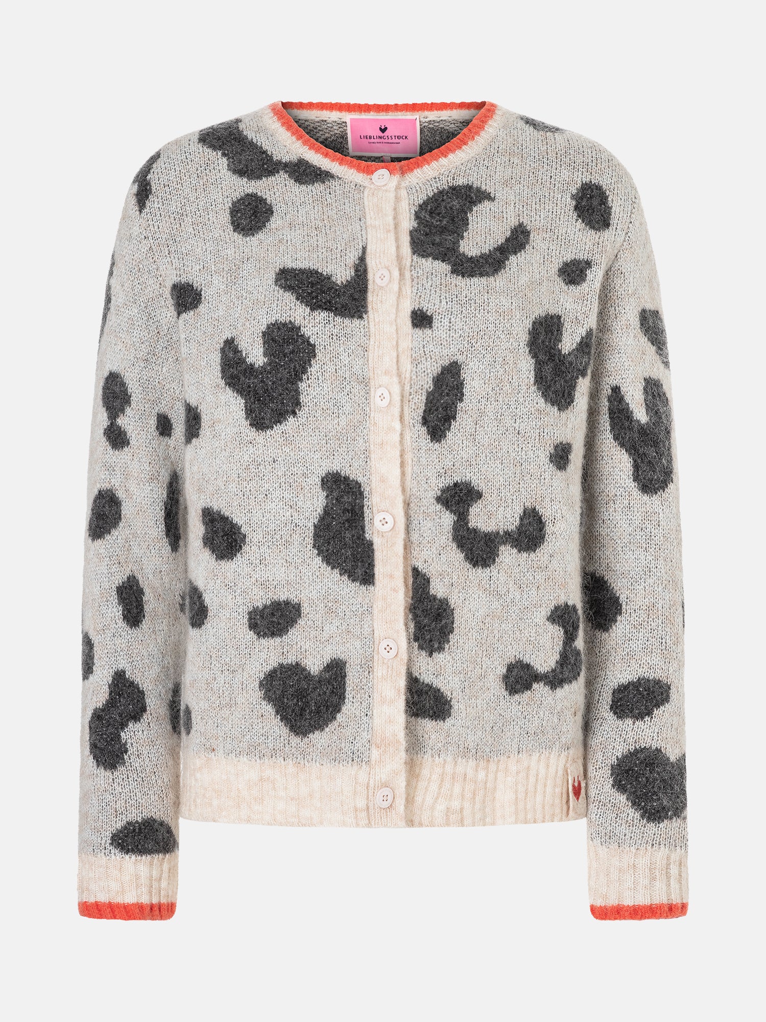 Strickjacke "AnninaL" mit Mohair
