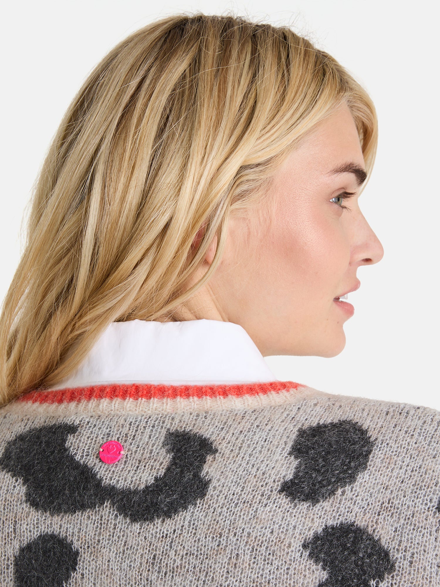 Strickjacke "AnninaL" mit Mohair