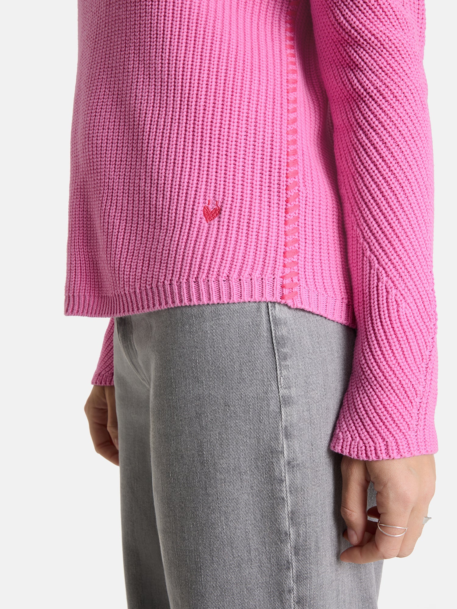 Pullover "BinjaL" aus Baumwollmix