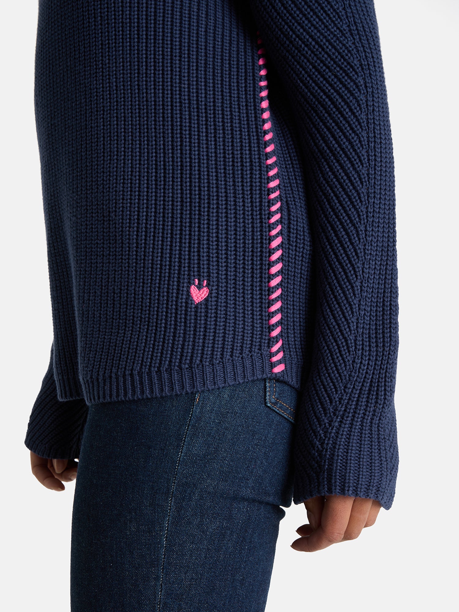 Pullover "BinjaL" aus Baumwollmix